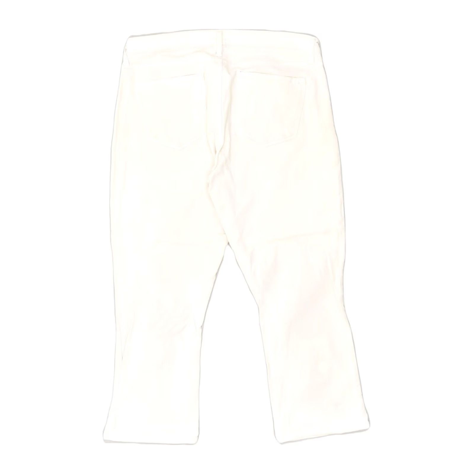 Gap GAP Womens Bootcut Jeans US 14 Large W34 L25 White Cotton WB06 Size 36" / US 14 / IT 50 - 2 Thumbnail