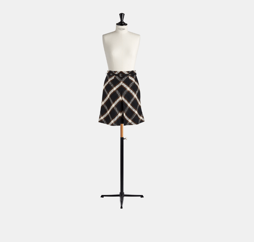image of Dior O1W1Db10224 Skirt In Black, Women's (Size 32)
