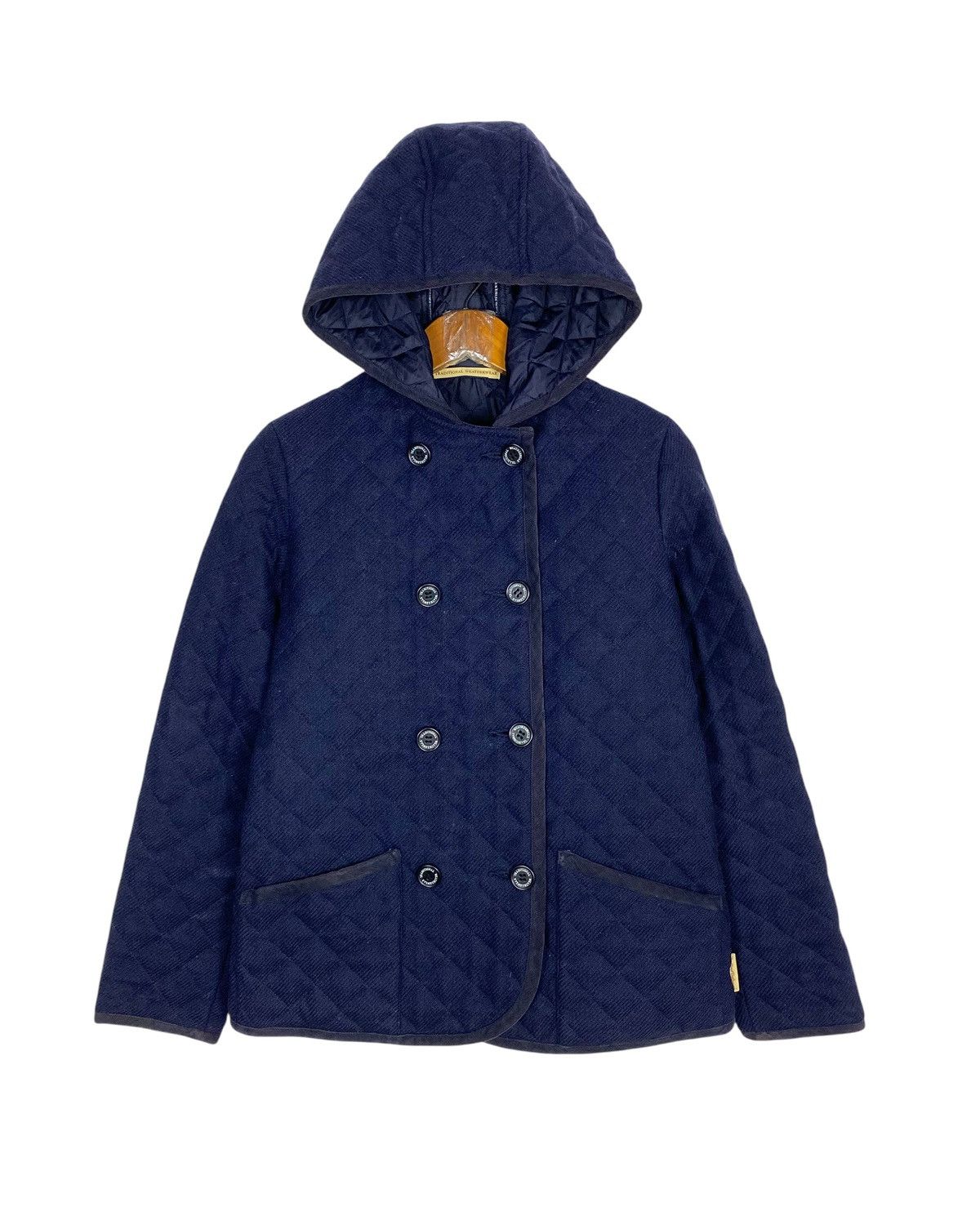 Traditional Weatherwear Rare‼️ Traditional Weatherwear Quilted Hoodie Size XS / US 0-2 / IT 36-38 - 1 Thumbnail