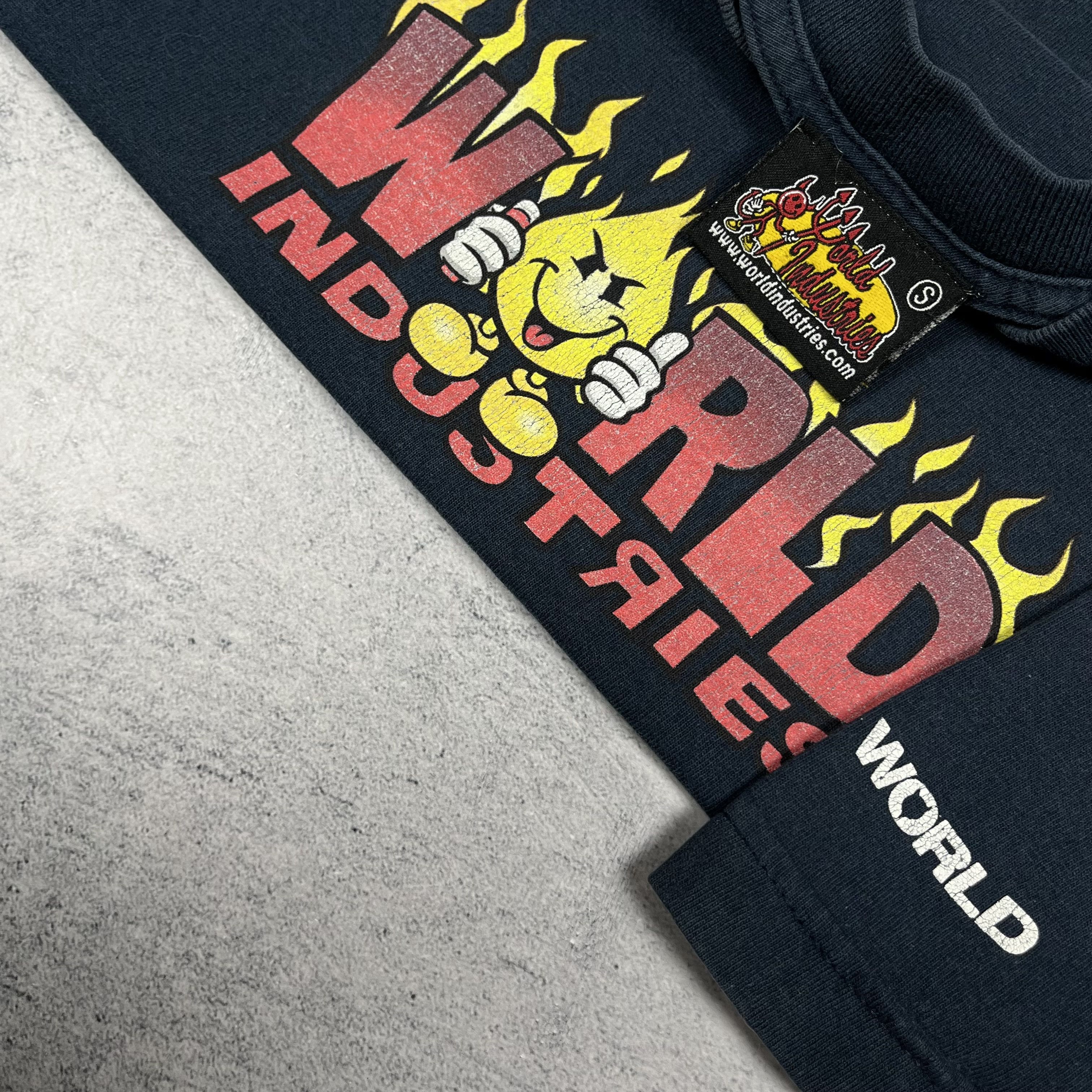 World Industries Vintage World Industries Flameboy Big Logo T Shirt 90’s Size US S / EU 44-46 / 1 - 7 Thumbnail