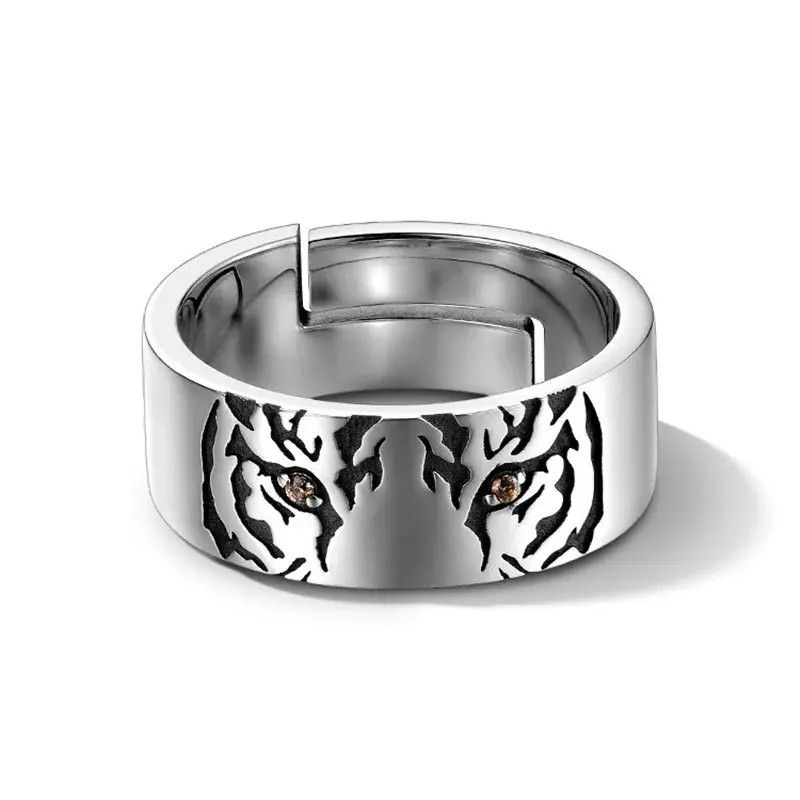 Jewelry Tiger Zircon Ring Size ONE SIZE - 1 Thumbnail