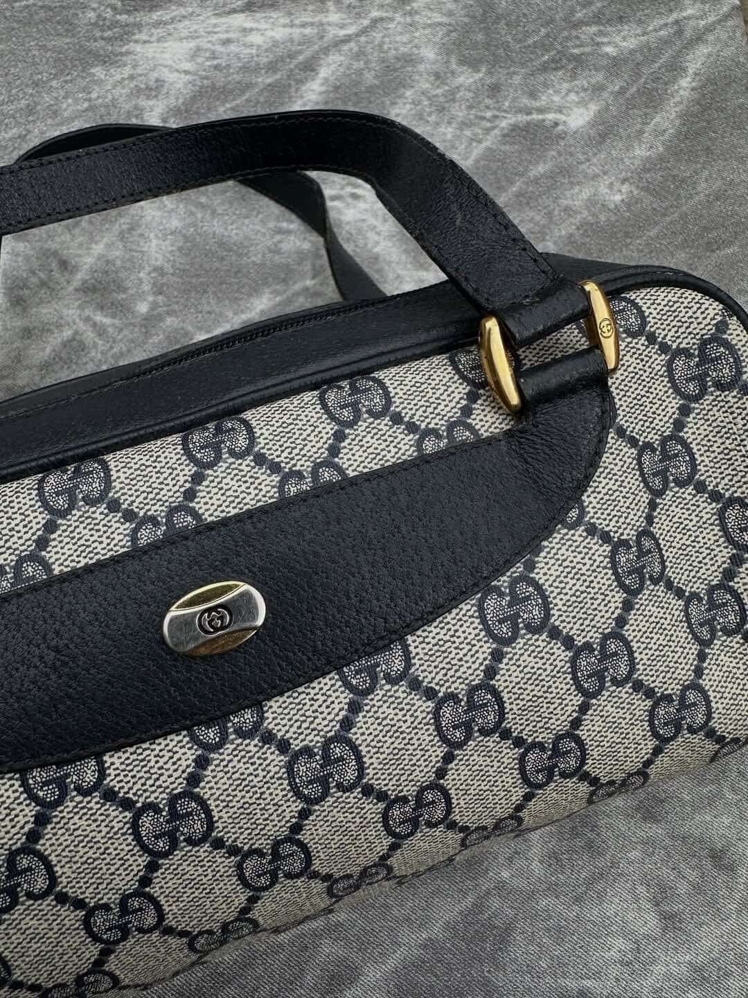 Gucci Vintage Gg supreme ophidia tubular satchel bag Size ONE SIZE - 4 Thumbnail