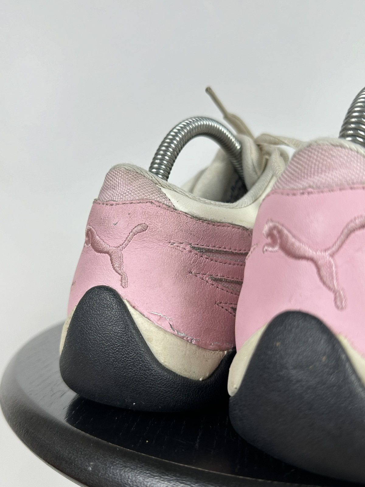 Puma Vintage Puma Speedcat Leather Y2K Pink/White Sneakers Size US 11 / IT 41 - 23 Thumbnail