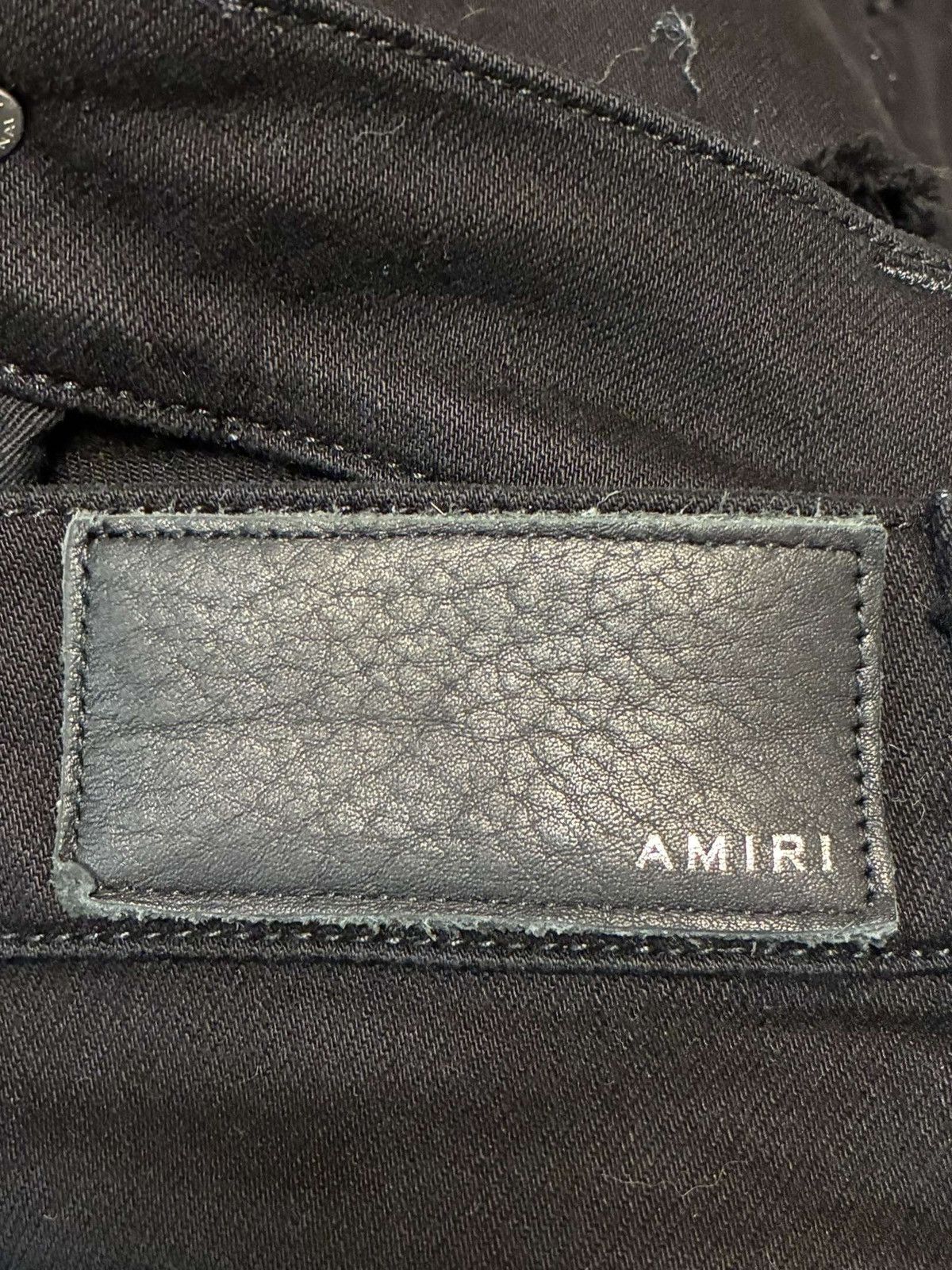 Amiri Amiri MX1 Black Bandana Patch Denim Size US 34 / EU 50 - 6 Thumbnail
