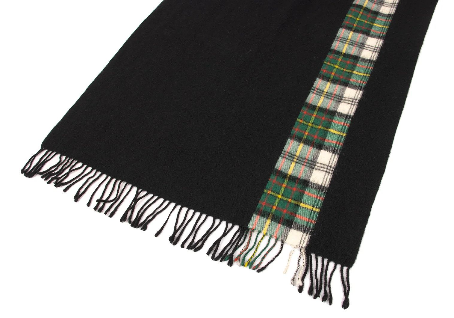 Yohji Yamamoto Yohji Yamamoto Wool Tartan Check Stole Size ONE SIZE - 3 Thumbnail