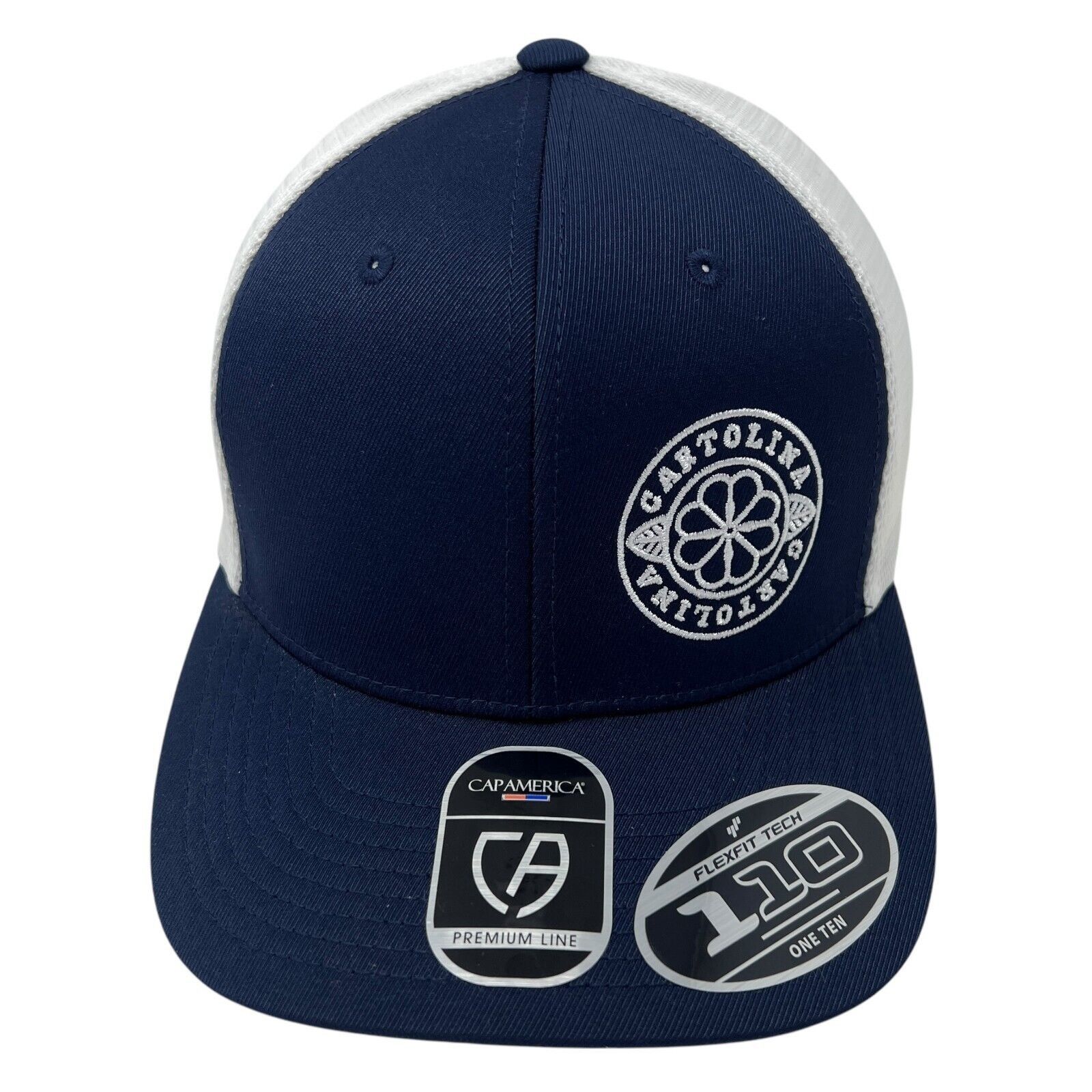 Other NWT CARTOLINA FLORAL Trucker Cap America FLEXFIT 110 Basebal Size ONE SIZE - 1 Thumbnail