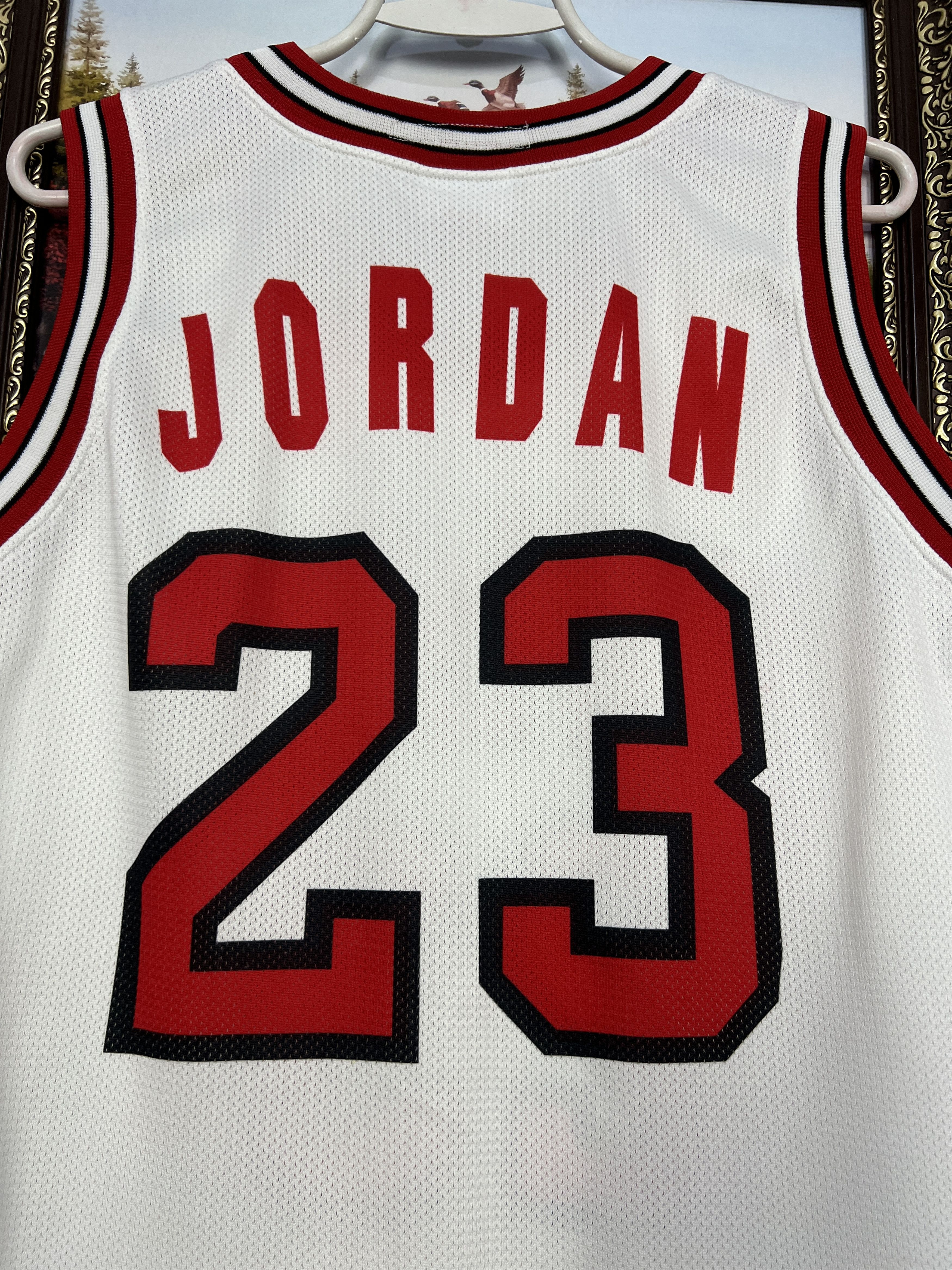 Champion Vintage 90's Champion Chicago Bulls #23 Jordan NBA Jersey Size US S / EU 44-46 / 1 - 12 Thumbnail