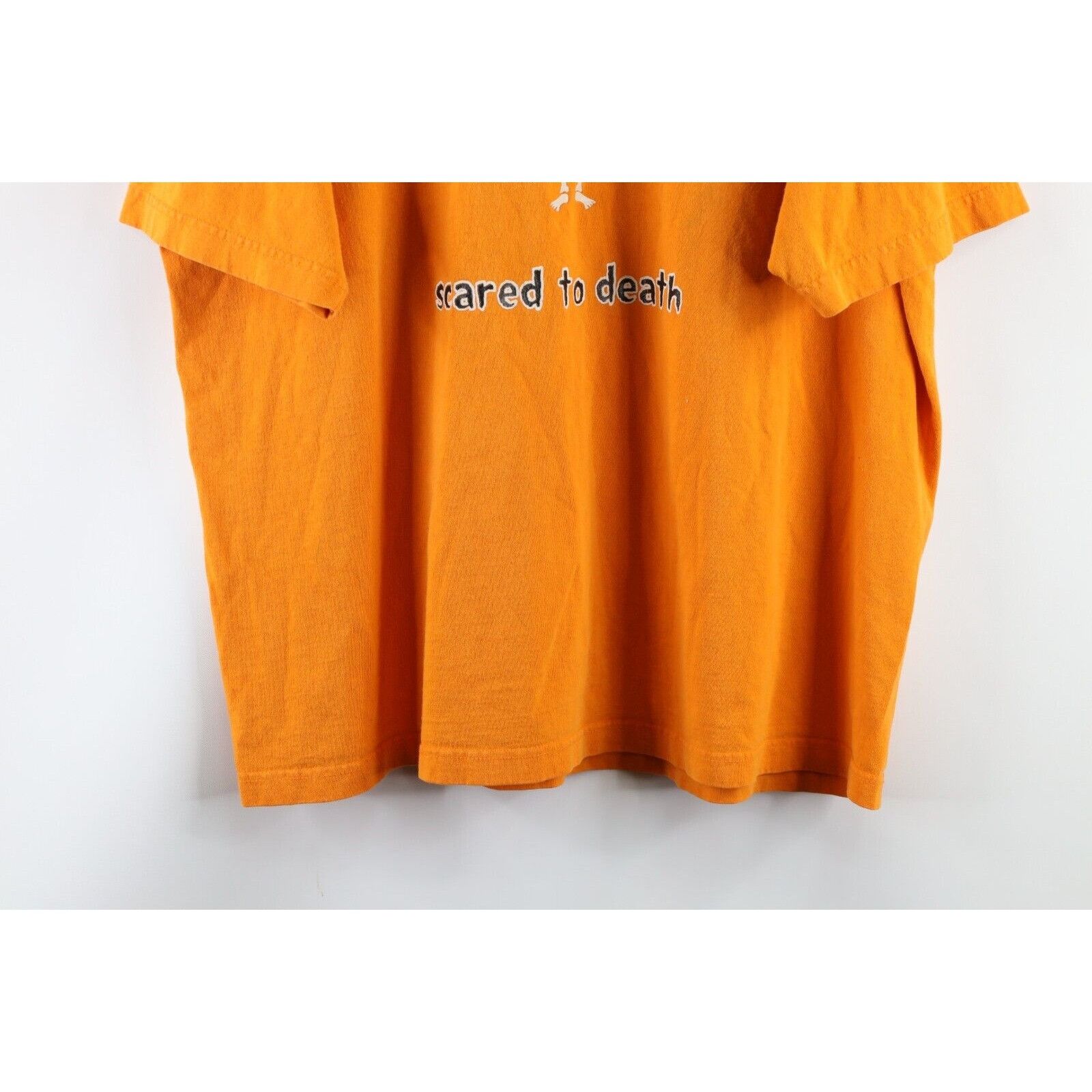 Vintage Vintage Streetwear Halloween Skeleton Glow In Dark T-Shirt Size US XL / EU 56 / 4 - 3 Thumbnail