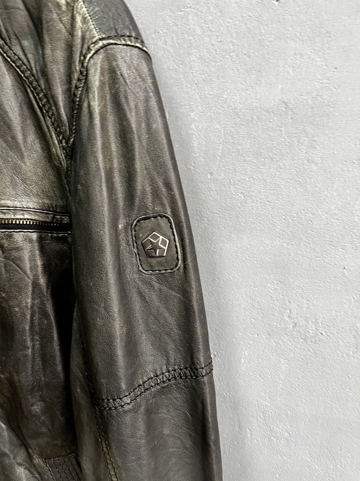 Milestone × Vintage milestone leather jacket Size US M / EU 48-50 / 2 - 2 Thumbnail