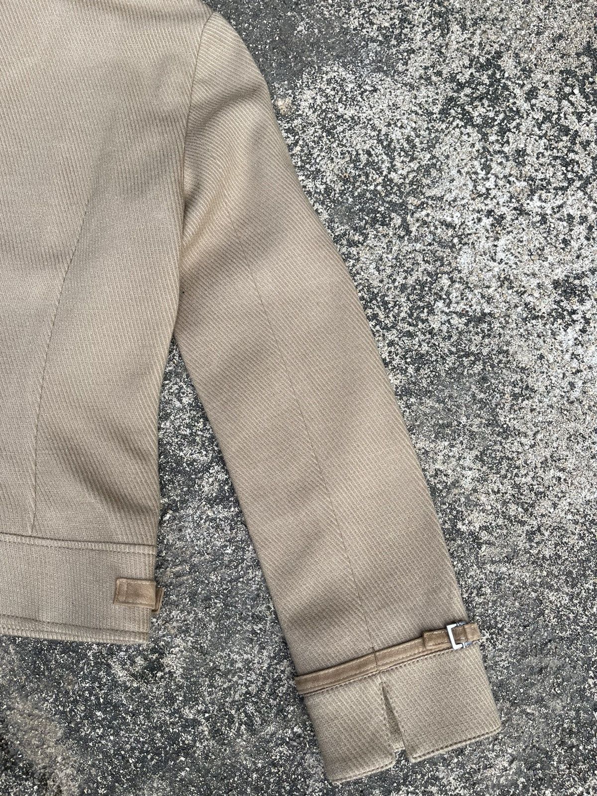 Designer Mico Coulier 2nd Nolley’s Beige Wool Jacket 38 Japan Size S / US 4 / IT 40 - 13 Thumbnail