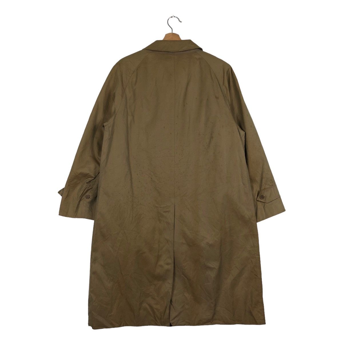 Japanese Brand 🔥VINTAGE LONG JACKET TRENCH NOVA CHECK DESIGN Size US M / EU 48-50 / 2 - 7 Thumbnail