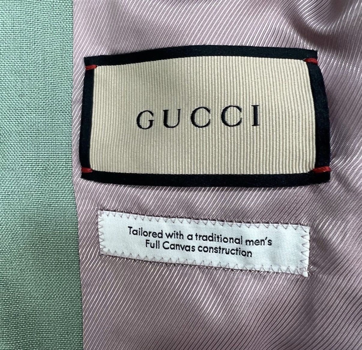 Gucci Gucci/Green Gold Logo Embroidered Blazer K12 Size XS / US 0-2 / IT 36-38 - 7 Thumbnail