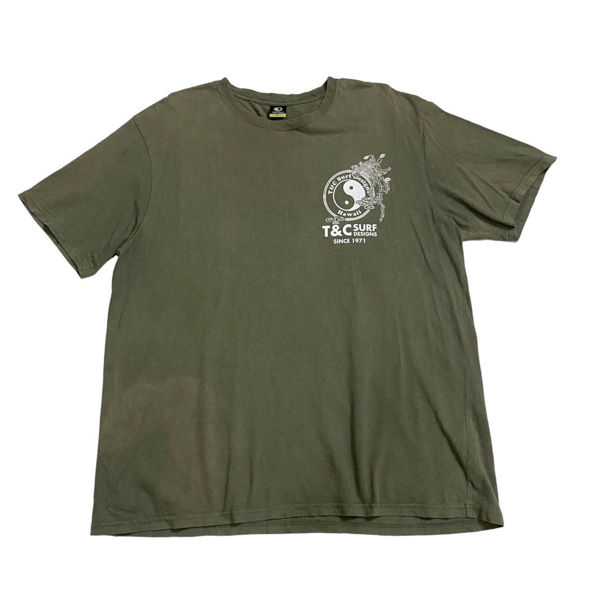 Japanese Brand Surf Style T&C Hawaii surf design vintage tee Size US L / EU 52-54 / 3 - 2 Thumbnail