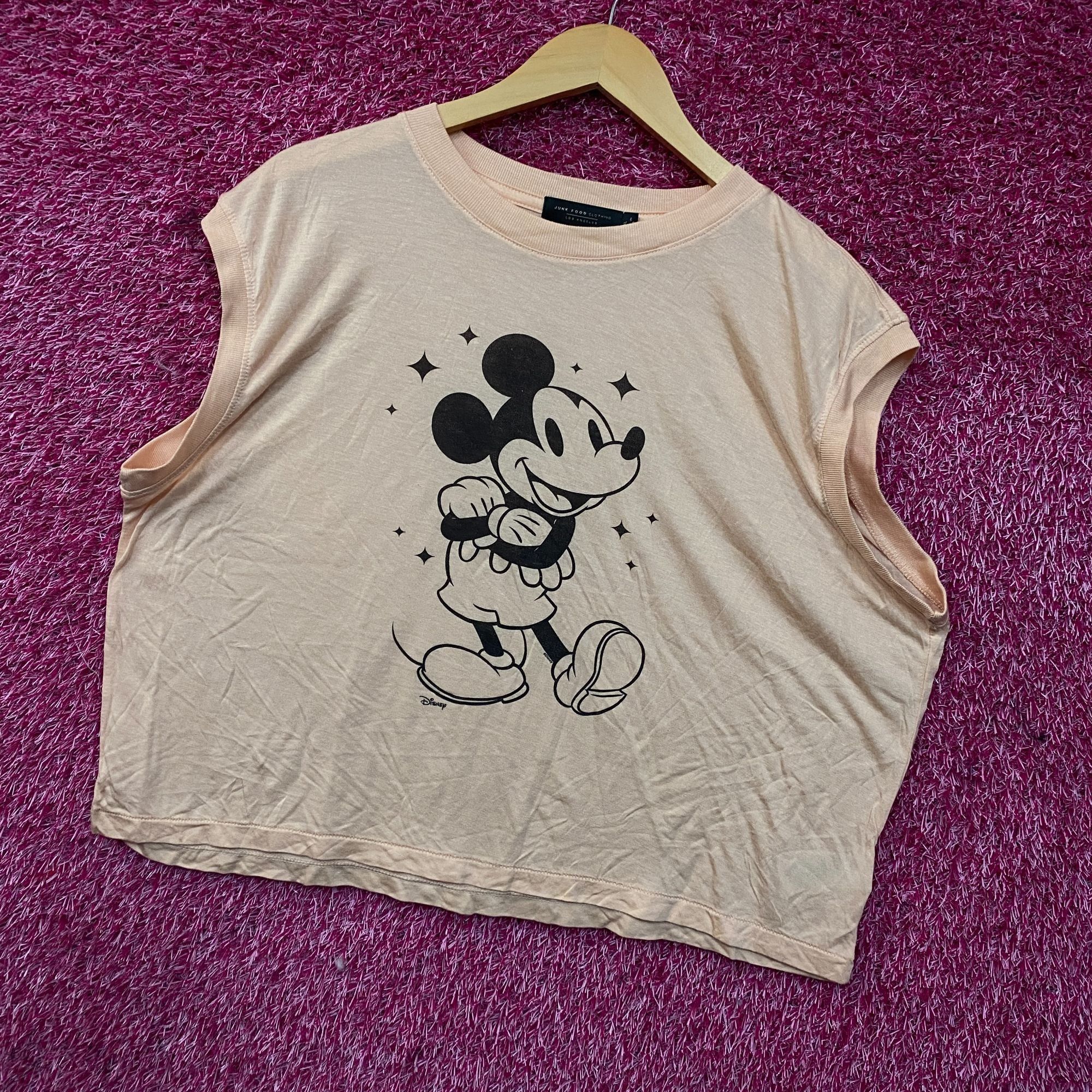 Junk Food Junk Food Clothing Mickey Mouse Vintage Style Graphic Tissue Size XXL / US 16-18 / IT 52-54 - 3 Thumbnail