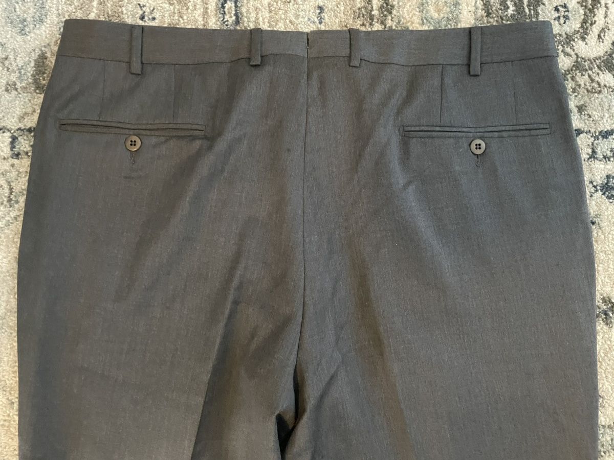 Ermenegildo Zegna Micronsphere Wool Dress Pant Size 38R - 6 Thumbnail