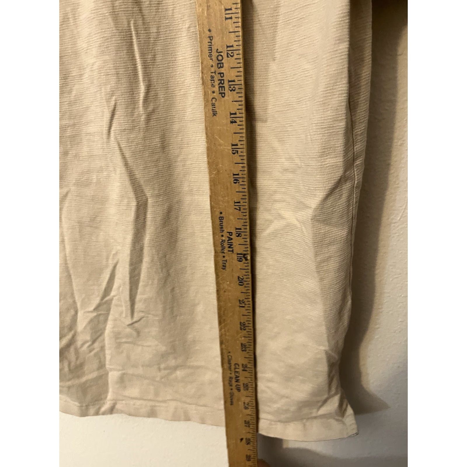Express Express Shirt Polo Mens Size Large Beige Vintage Size US L / EU 52-54 / 3 - 4 Thumbnail
