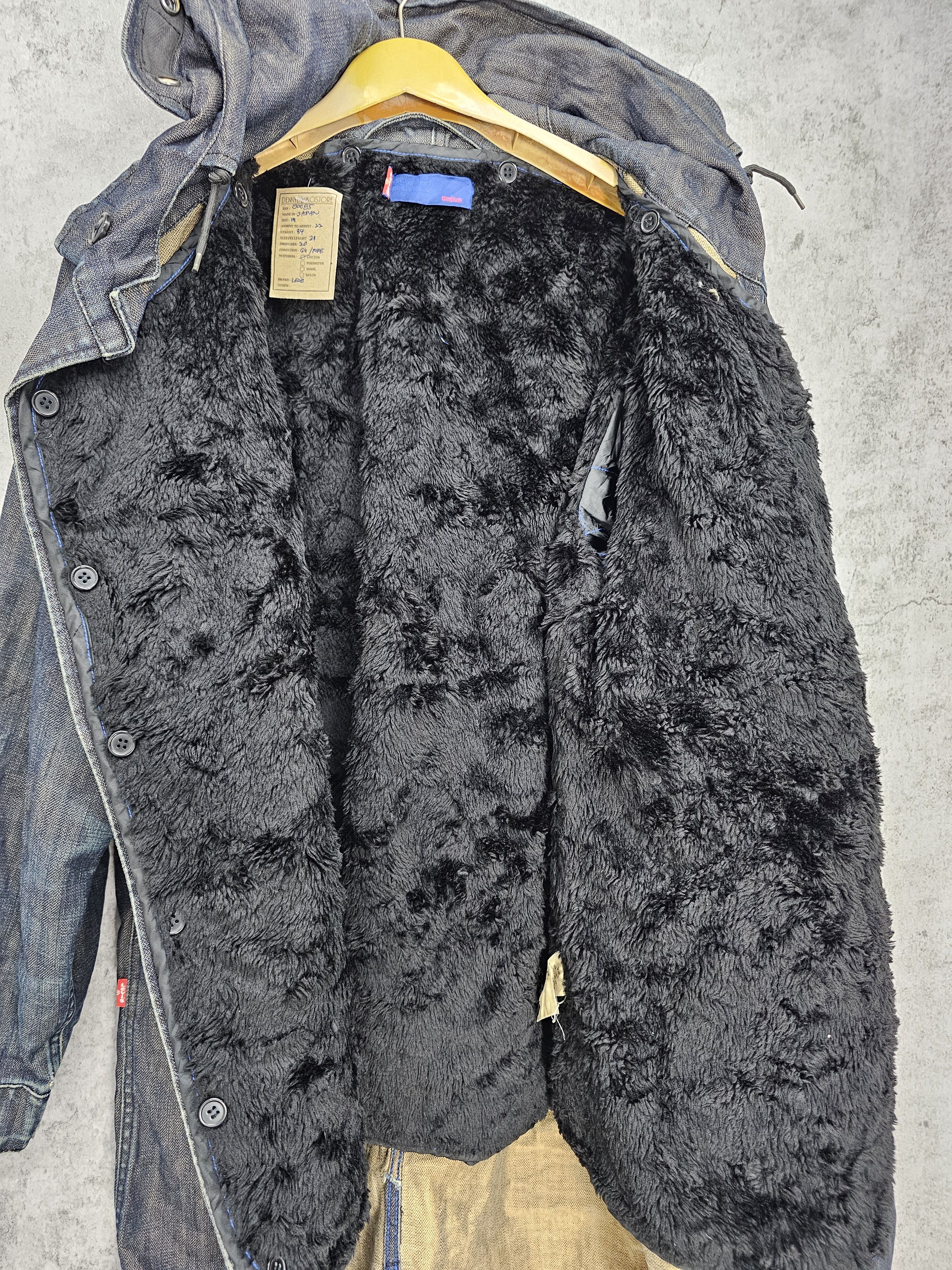 Levi's Vintage LEVIS Parka Sherpa Denim Jacket J0085 Size US M / EU 48-50 / 2 - 11 Thumbnail