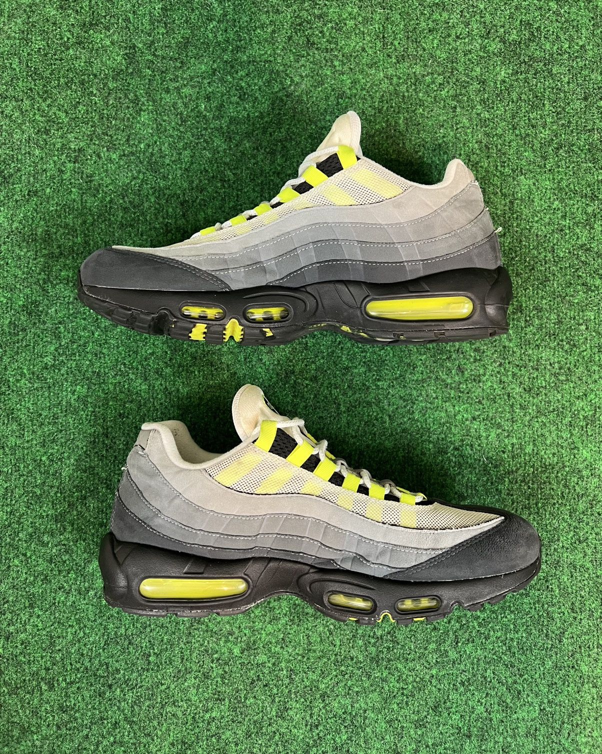 Nike Air Max 95 OG Neon Yellow Green Black 2020 Mens Size 12