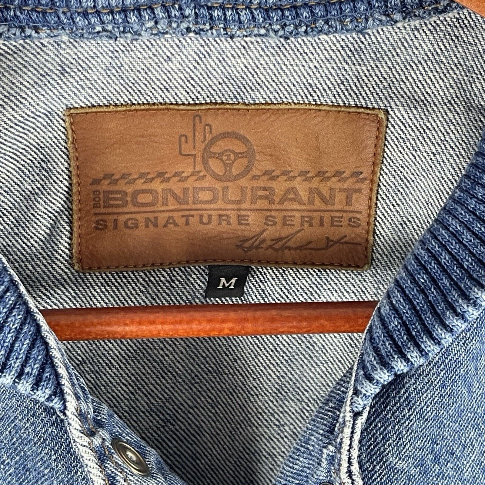 Other Vtg 90s Bob Bondurant Signature Series Varsity Racing Jacket Size US M / EU 48-50 / 2 - 6 Thumbnail