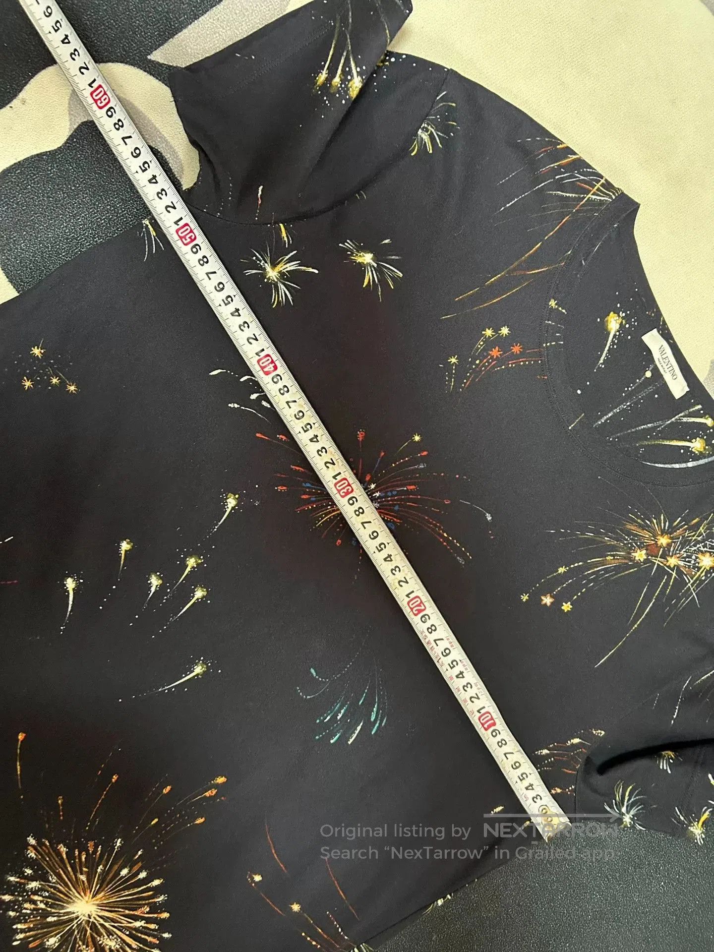 Valentino Valentino Short Sleeve Firework T-Shirt. Size US L / EU 52-54 / 3 - 6 Thumbnail