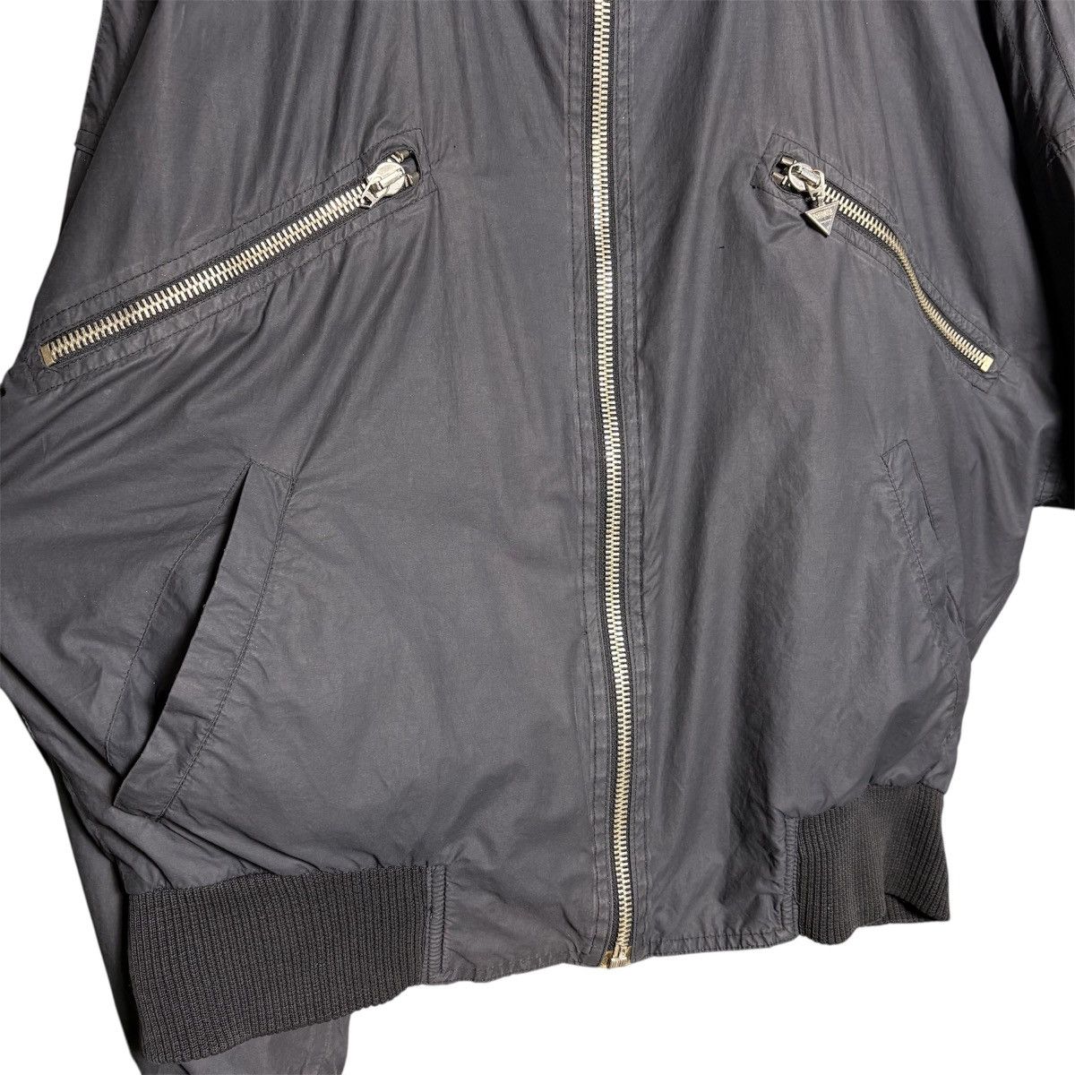 Versace Gianni Versace Versus Black Biker Bomber Zipper Jacket Size US L / EU 52-54 / 3 - 7 Thumbnail