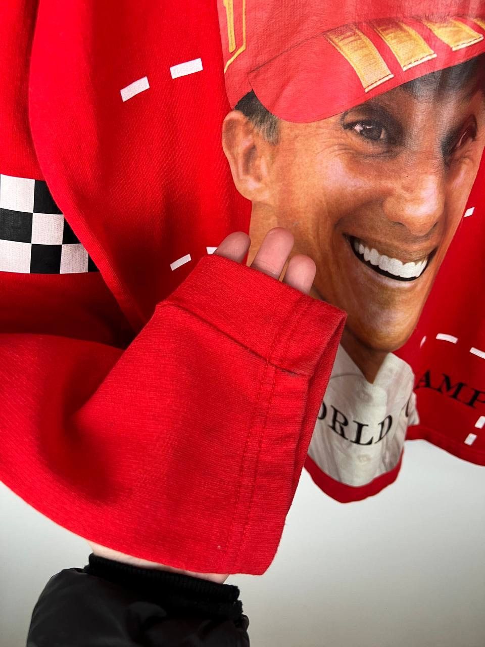 Vintage Michael Schumacher F1 Ferrari vintage hoodie size XL Size US XL / EU 56 / 4 - 2 Thumbnail