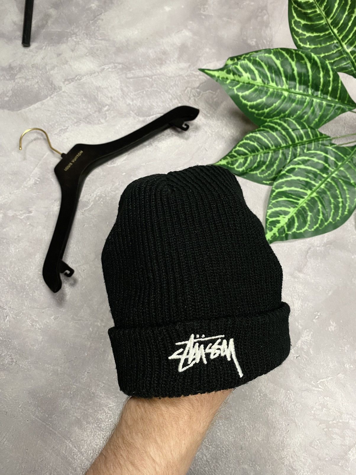 Vintage Vintage 90's Stussy Beanie Hat Y2K/YKK Made in USA