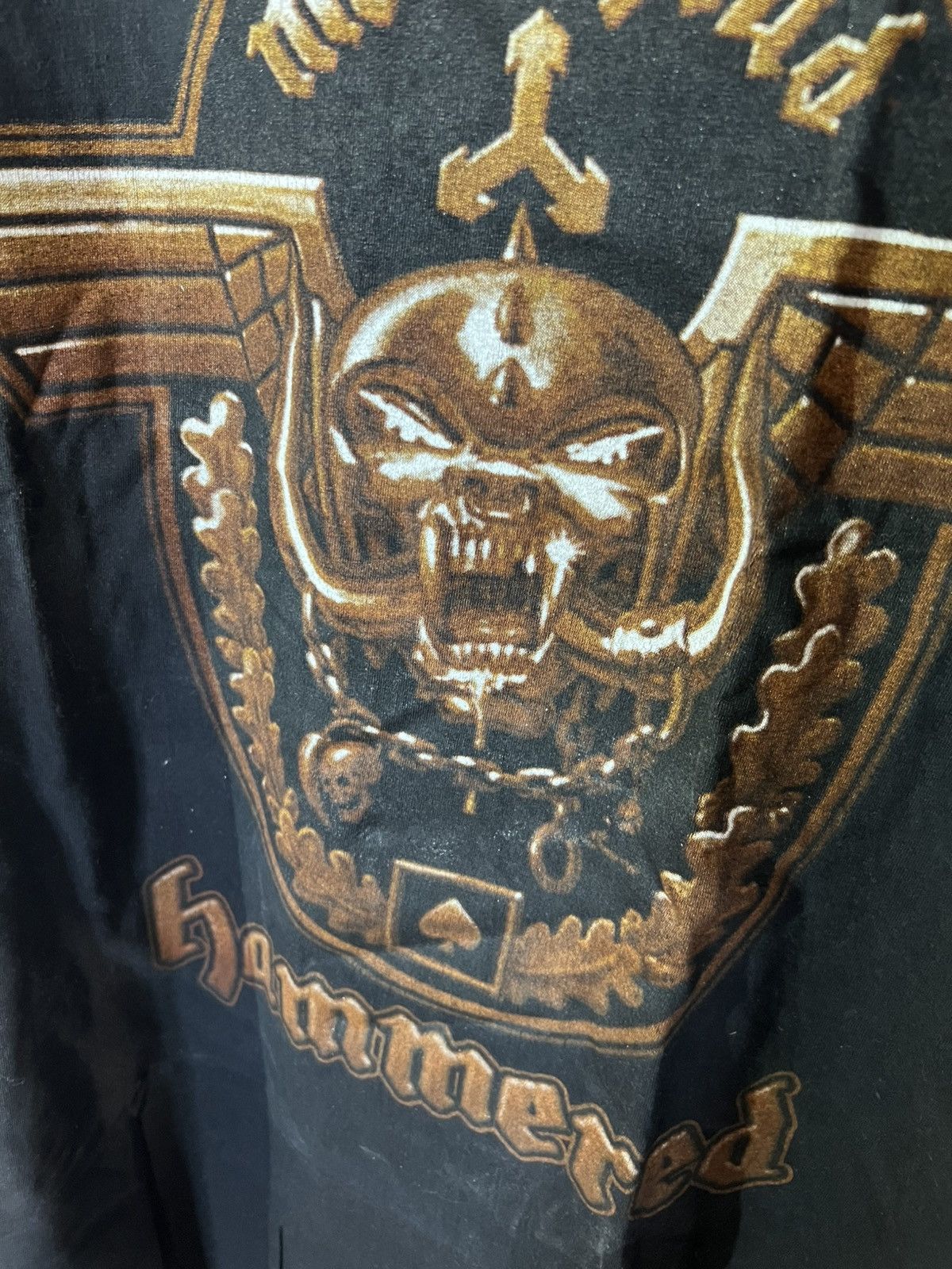 Band Tees Motörhead hammered vintage early 00s shirt Size US L / EU 52-54 / 3 - 3 Thumbnail