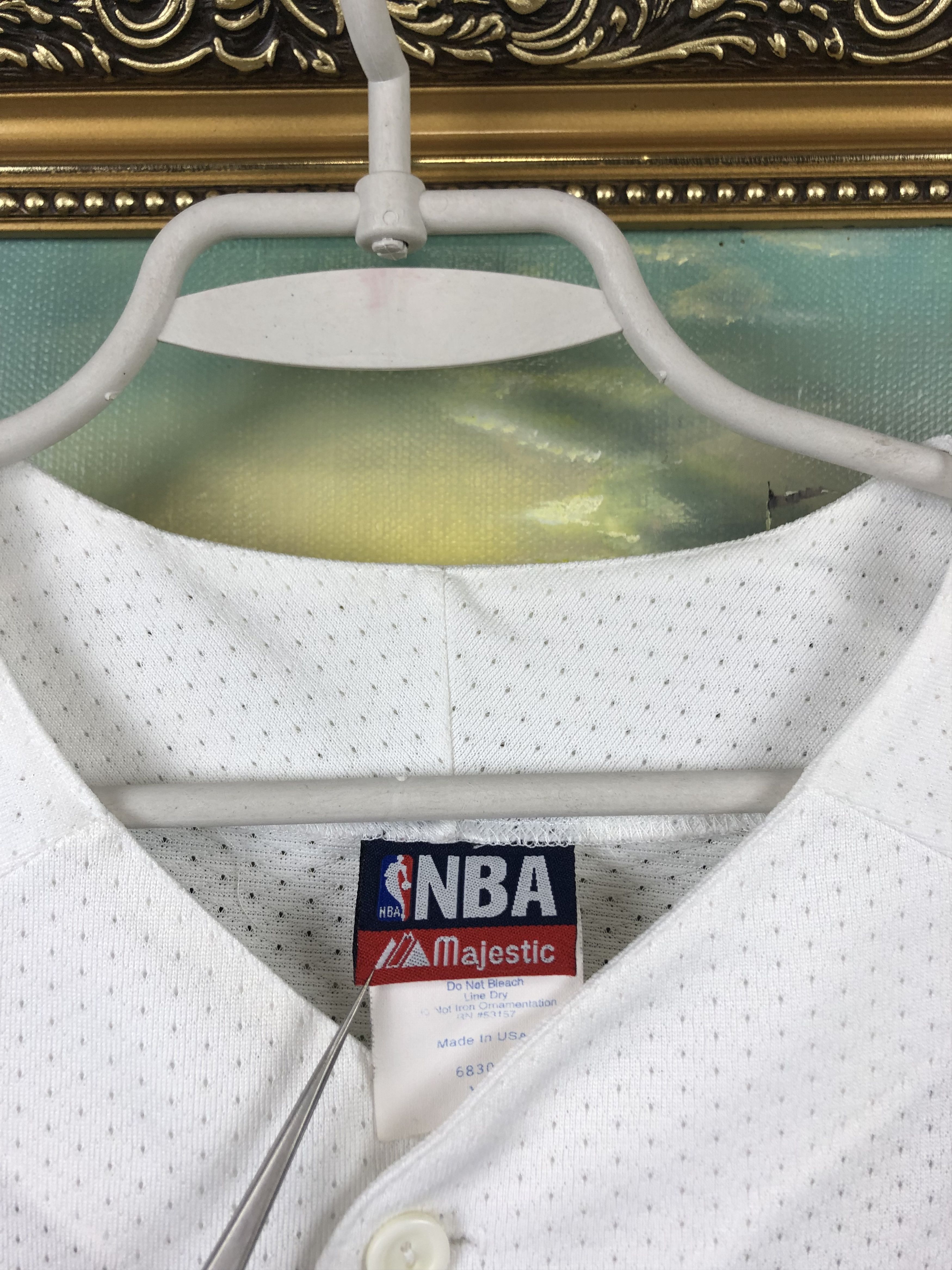 NBA × Vintage Vintage 90s Utah Jazz NBA Jersey Shirt Majestic Rare Size US XL / EU 56 / 4 - 7 Thumbnail