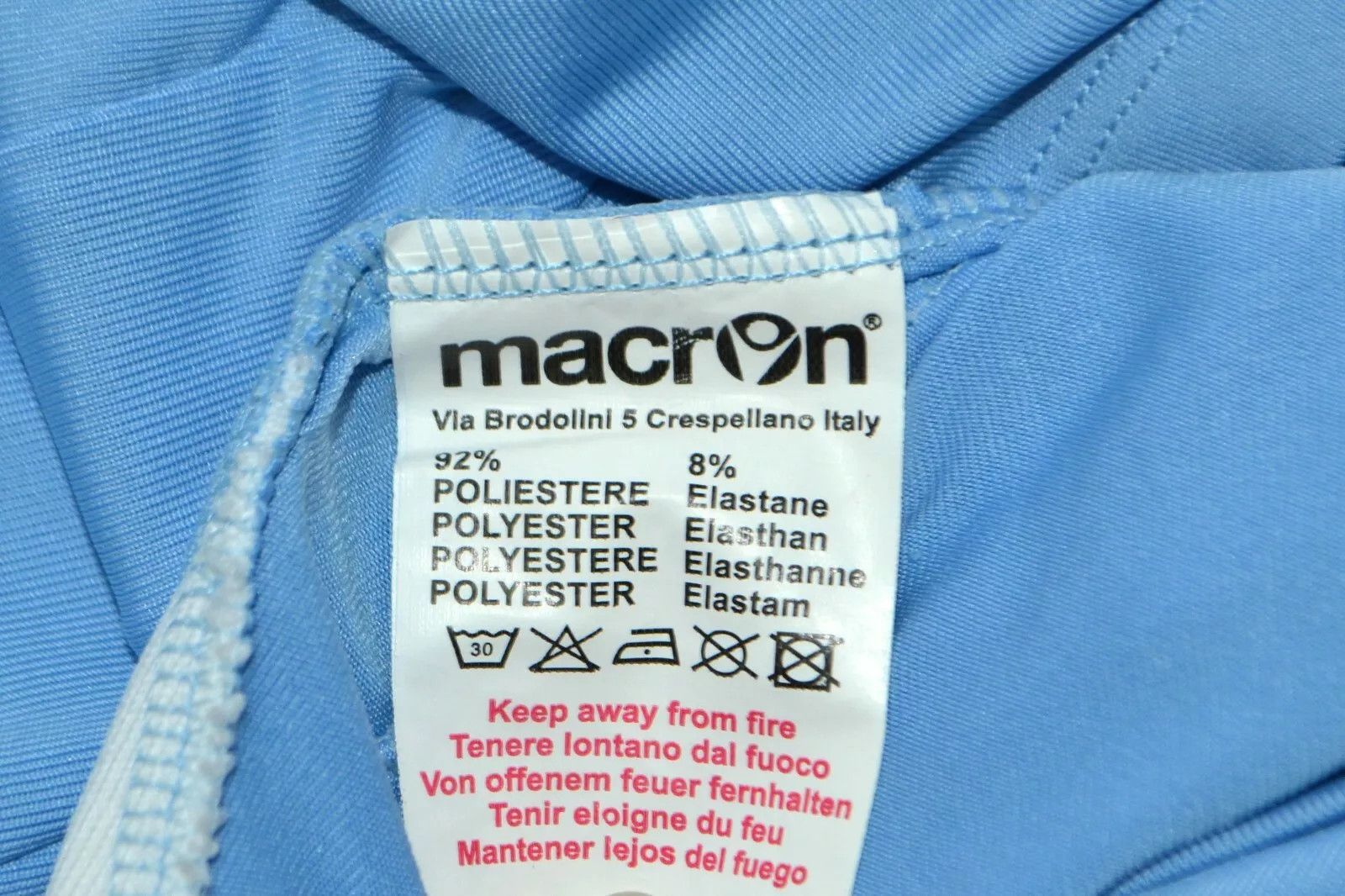 Macron LAZIO MATCH ISSUE 2012/2013 SHIRT MACRON #14 KEITA M Size US M / EU 48-50 / 2 - 5 Thumbnail