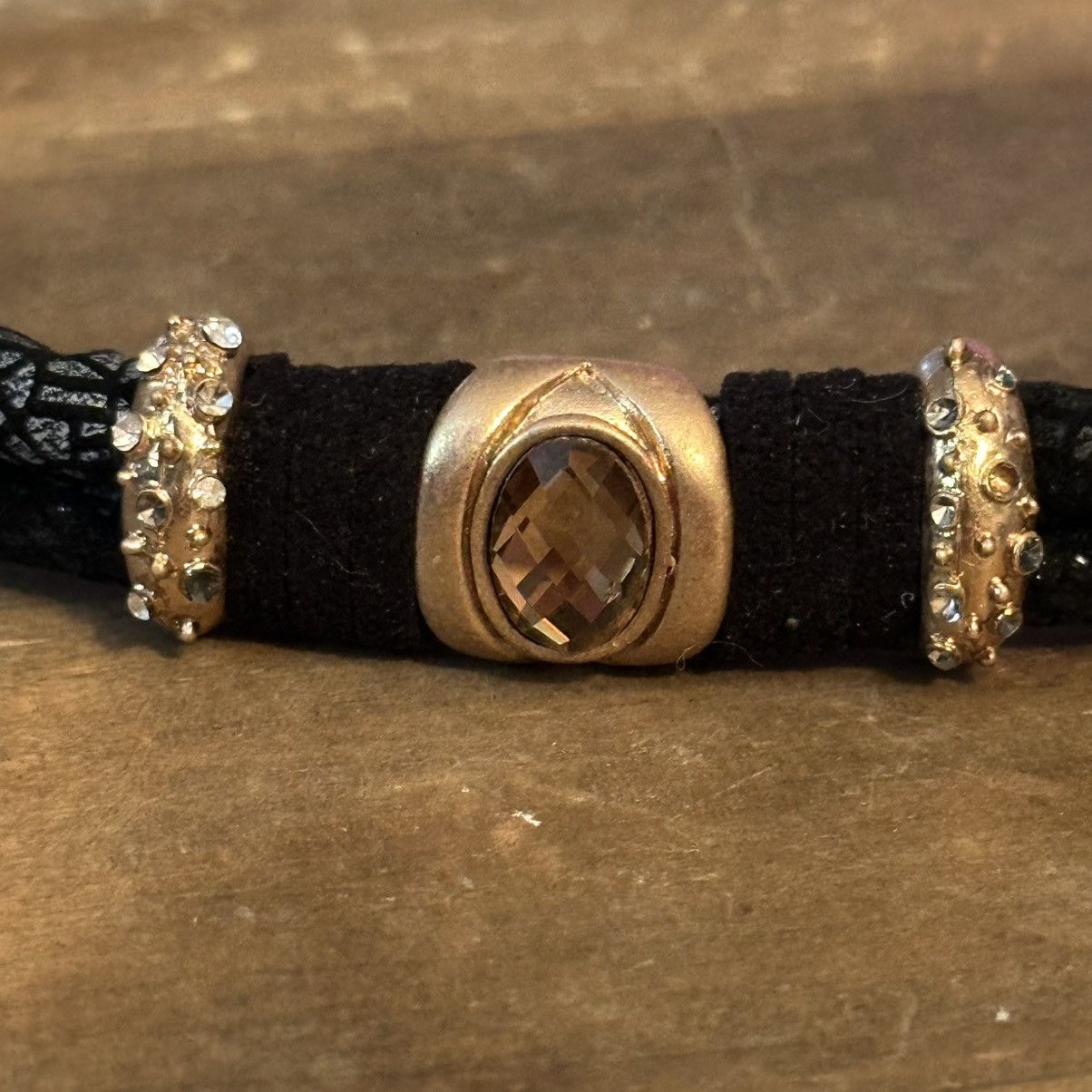 Other Soft snakeskin print gemstone bracelet Size ONE SIZE - 3 Thumbnail