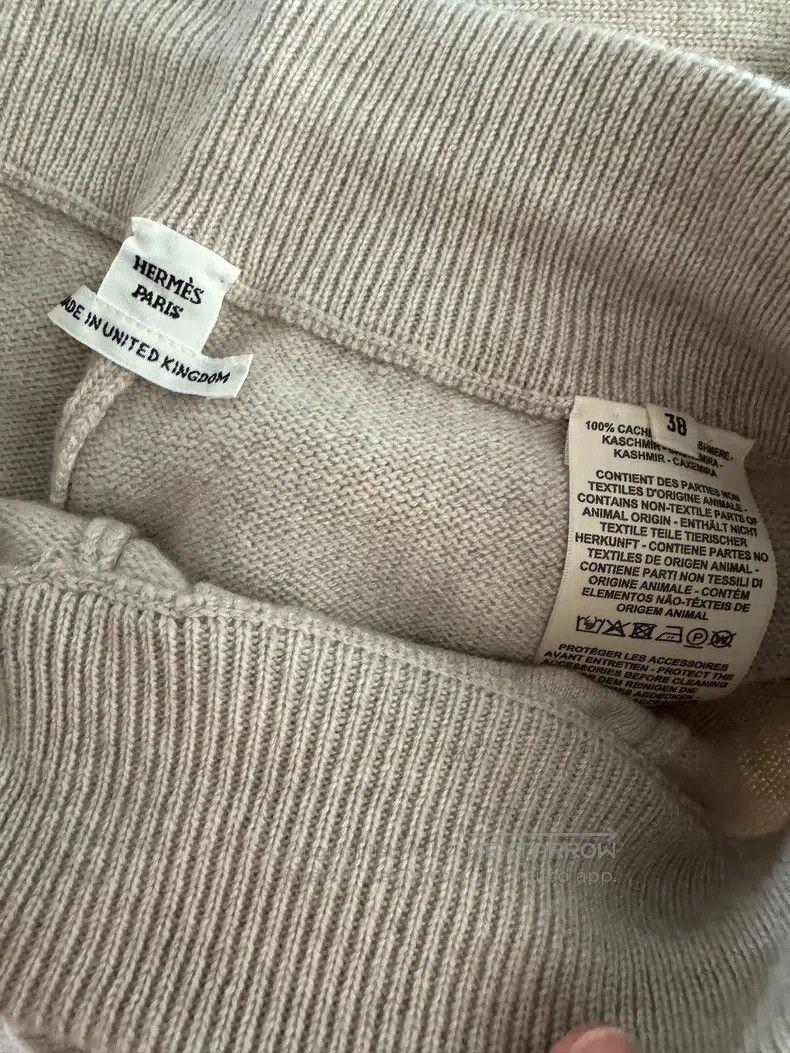 Hermes Hermes Cashmere Pants Size 25" / US 0 / IT 36 - 3 Thumbnail
