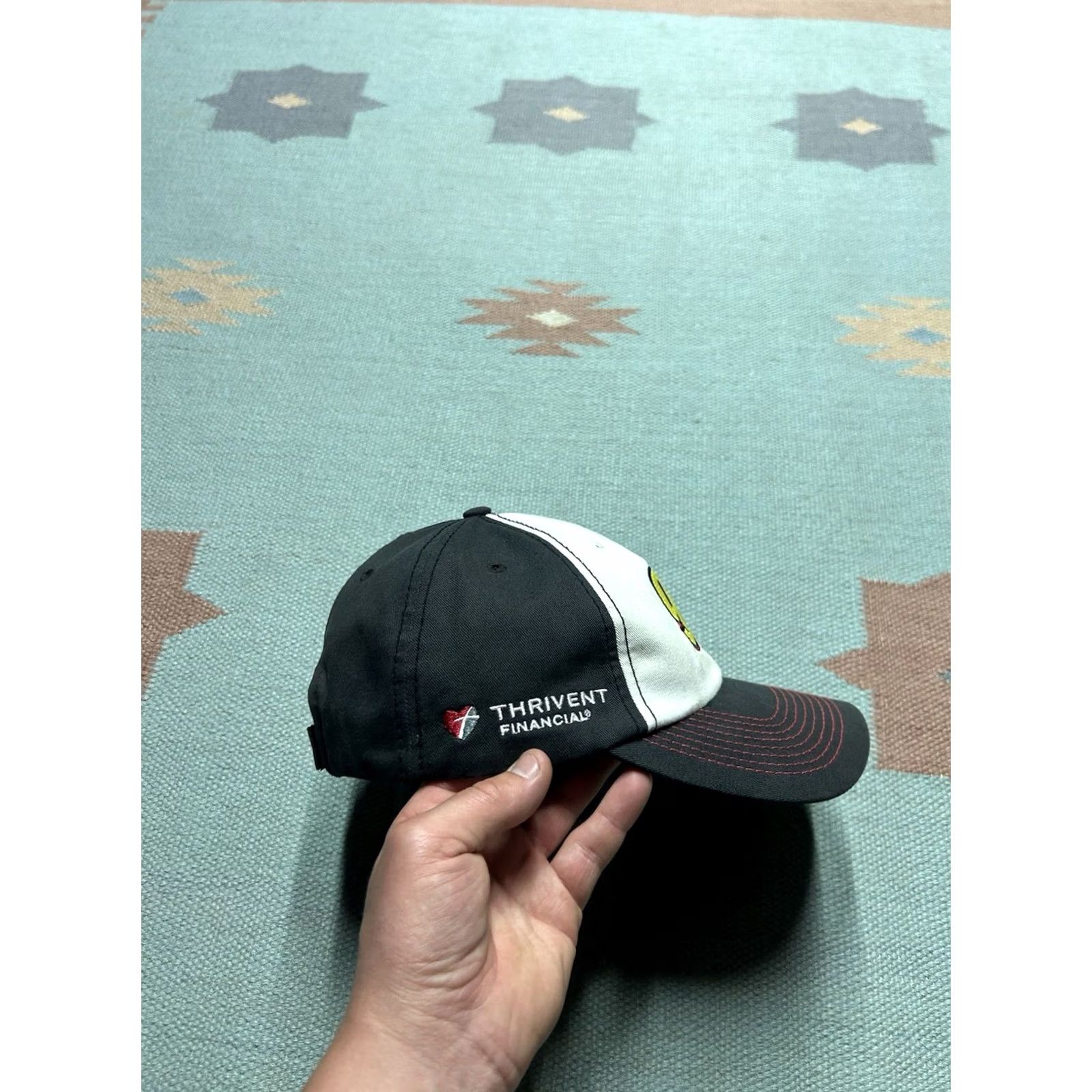 Alexander McQueen Leavine Family Racing strapback hat cap 95 McDowell Lightning McQueen men's adjustable multicolor cap Size ONE SIZE - 4 Thumbnail