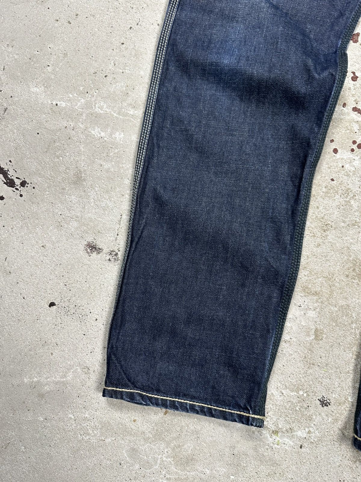 Diesel Vintage Y2K Diesel Big Pockets Navy Jeans Denim Pants Size US 33 - 4 Thumbnail