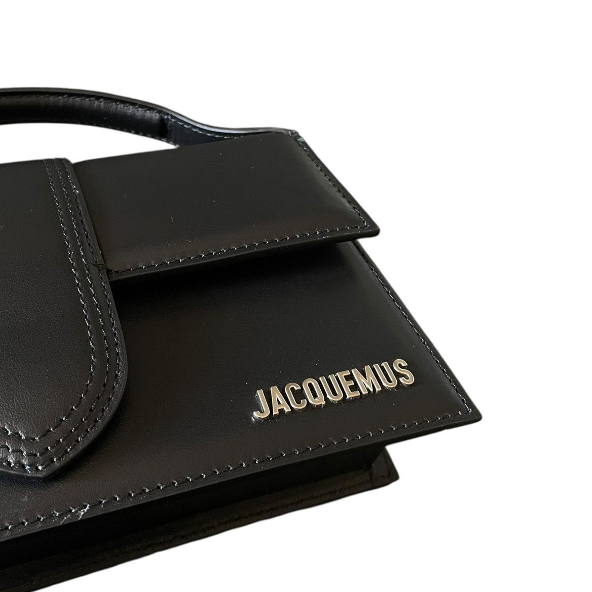 Jacquemus Jacquemus Le Grand Bambino Black Silver Size ONE SIZE - 8 Thumbnail