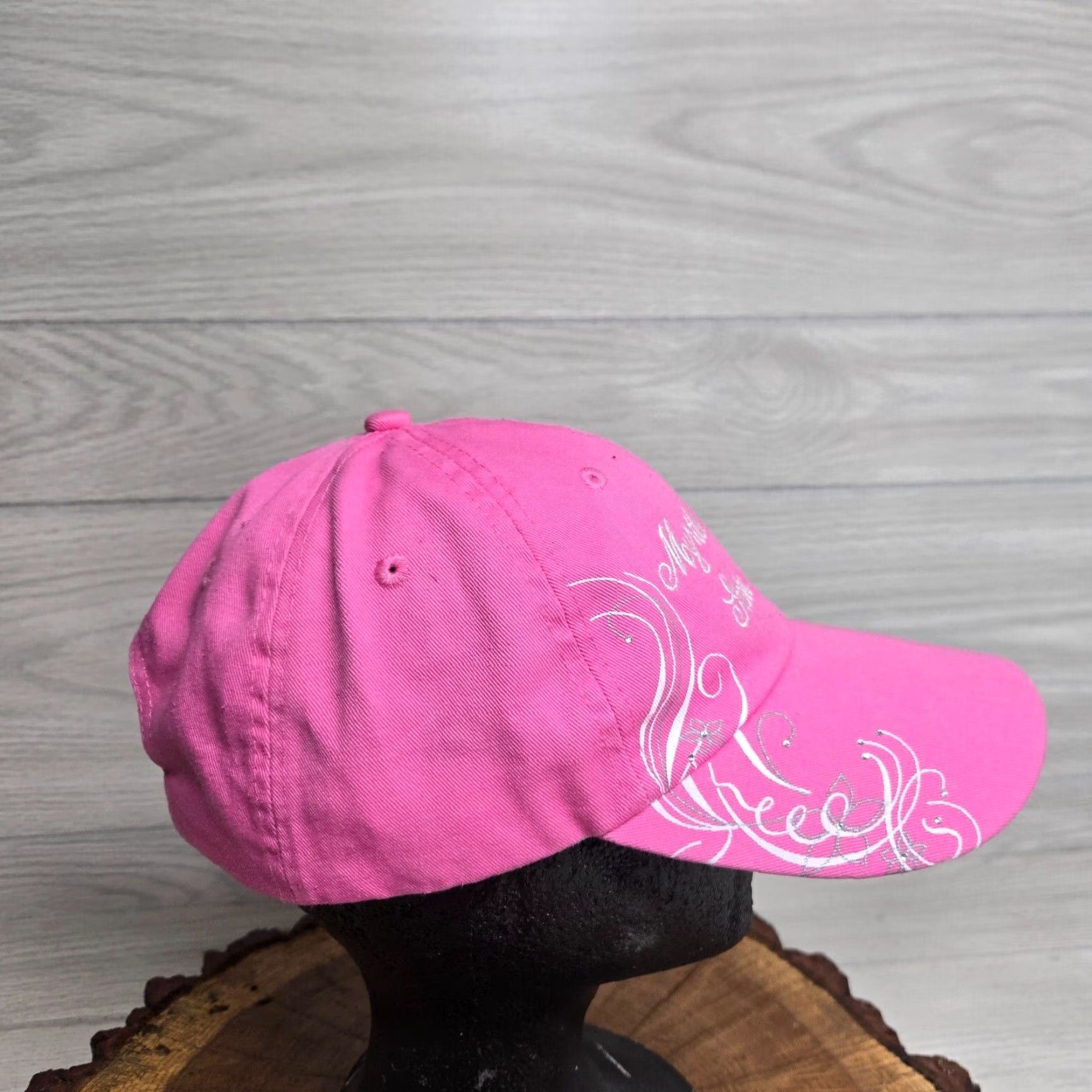 Vintage Myrtle Beach State Park SC South Carolina Pink Hat Cap Adjustable Womens Baseball Cap Size ONE SIZE - 3 Thumbnail