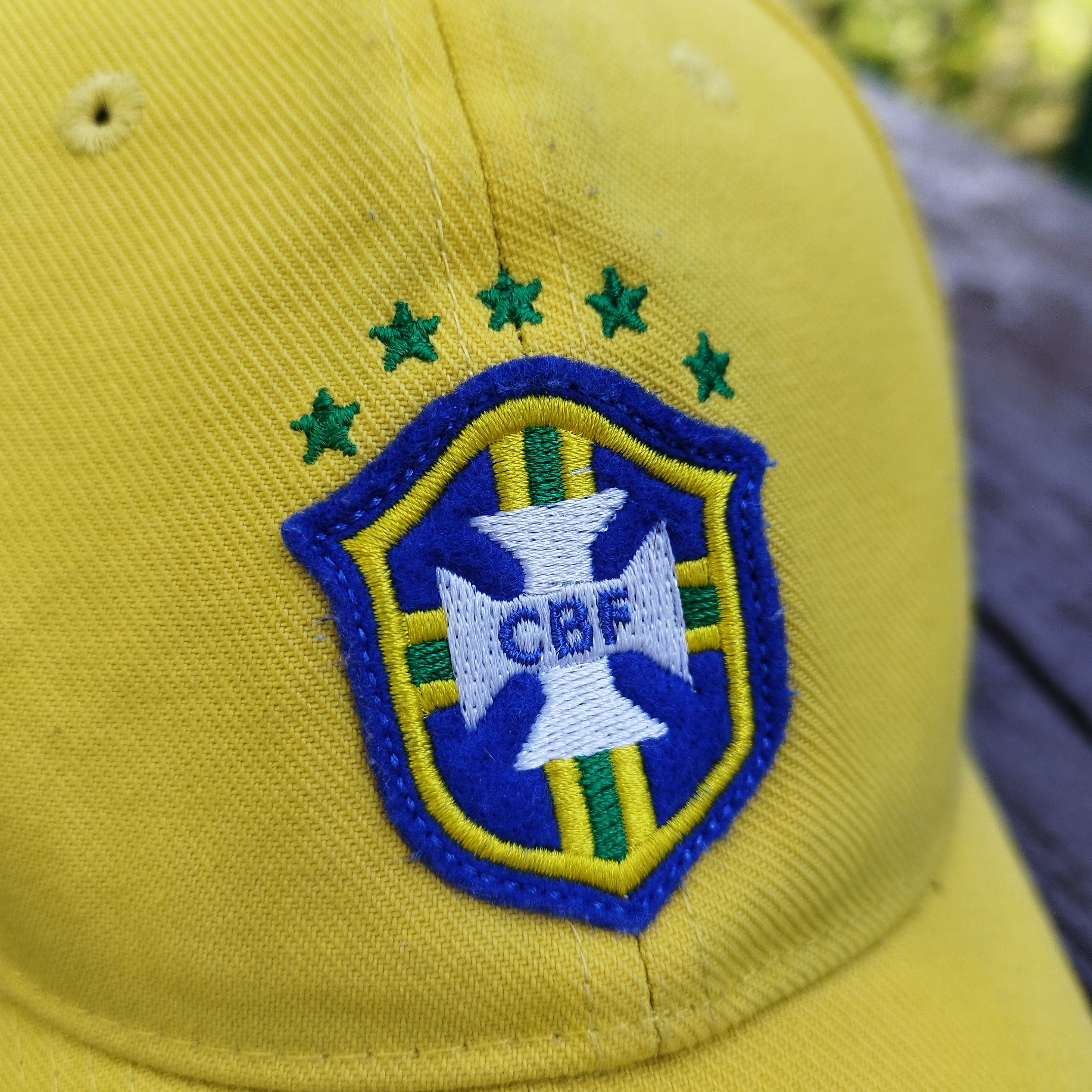 Nike Vintage Nike Brazil National Football Team Adjustable Cap Size ONE SIZE - 3 Thumbnail