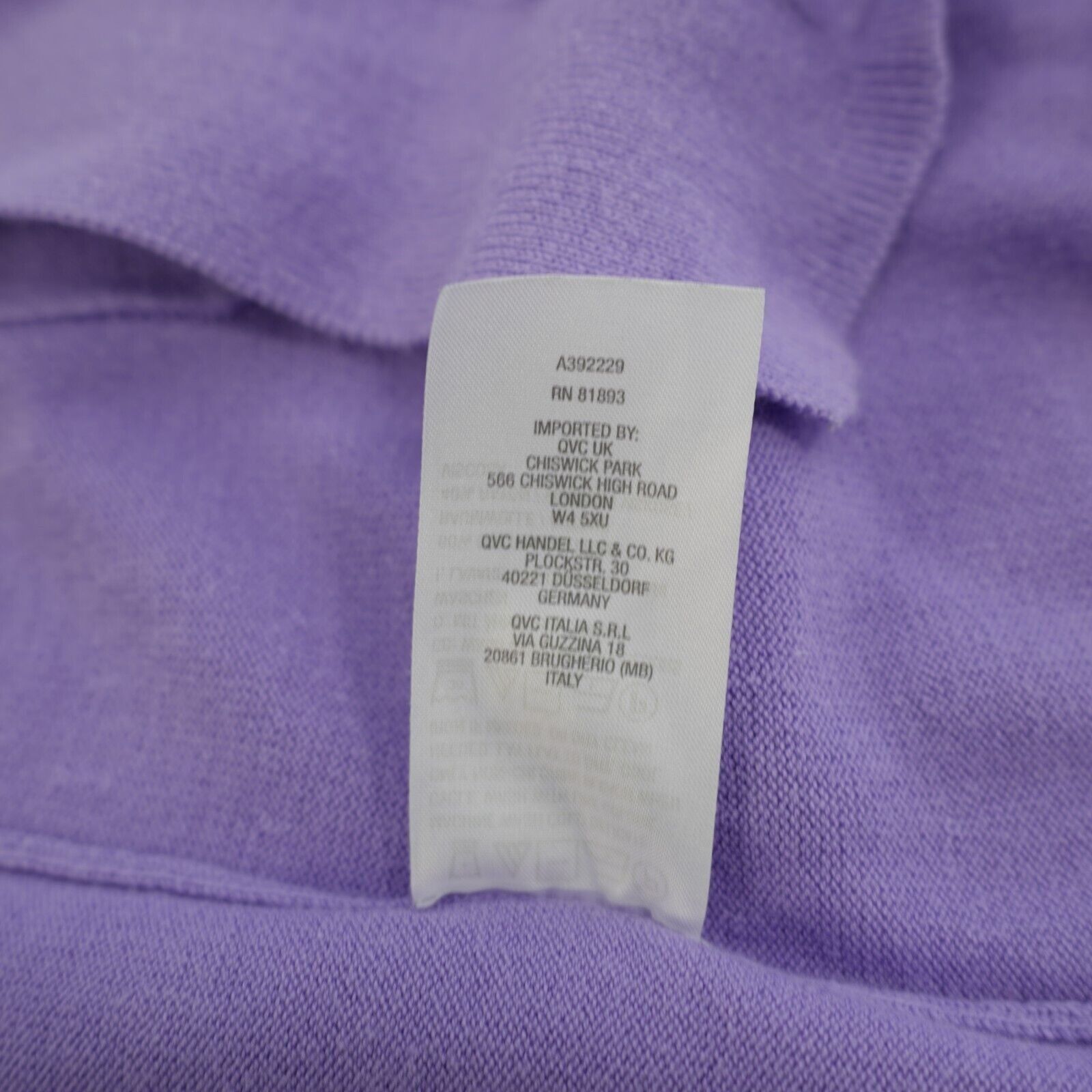 Isaac Mizrahi Damaged Isaac Mizrahi Live Purple Cardigan Small Womens Swea Size S / US 4 / IT 40 - 7 Thumbnail