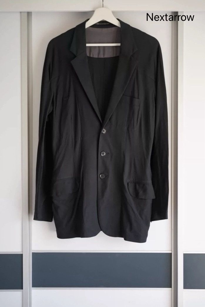 Yohji Yamamoto Yohji Yamamoto 14ss Raglan Cotton Suit 2412-Nextarrow Size US M / EU 48-50 / 2 - 1 Thumbnail