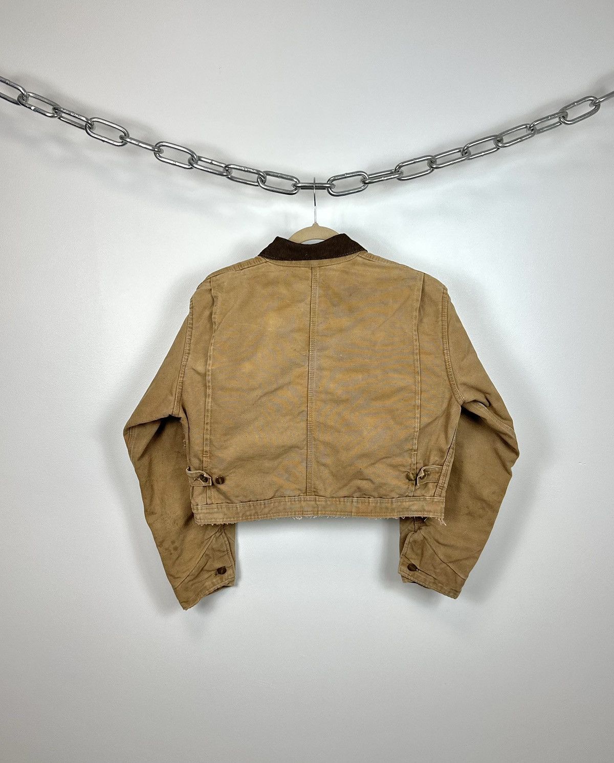 Carhartt Vintage 70s Carhartt USA Distressed Cropped Detroit Jacket Size US S / EU 44-46 / 1 - 2 Thumbnail