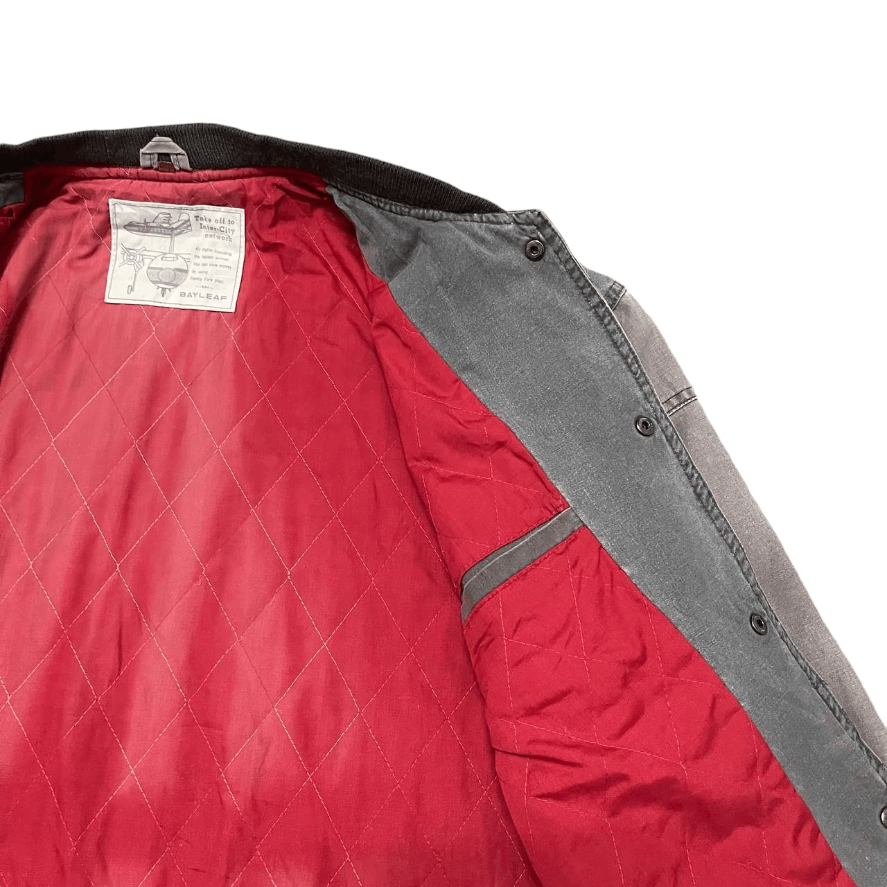 Japanese Brand Vintage Bayleaf Flight Bomber Jacket Size US M / EU 48-50 / 2 - 9 Thumbnail