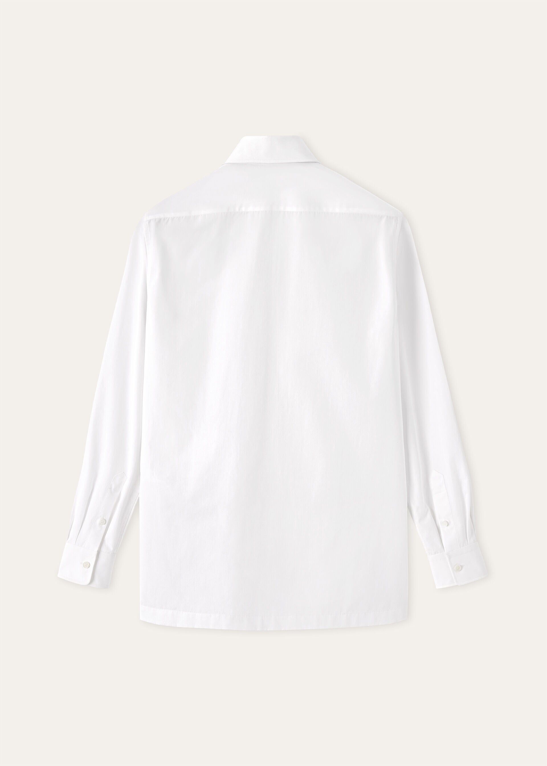 Loro Piana os11x0326 FAR0207 Filippo Shirt in Optical White Size US S / EU 44-46 / 1 - 6 Thumbnail
