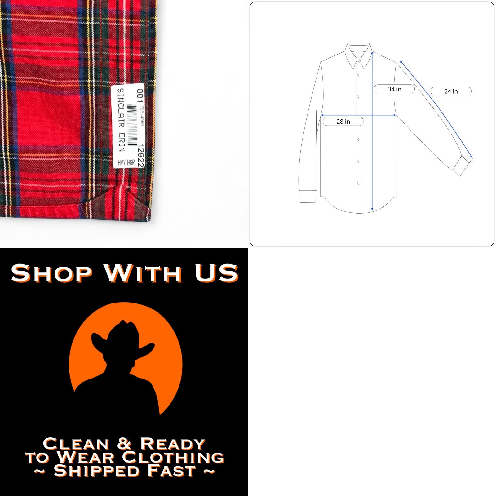 Ralph Lauren VINTAGE Ralph Lauren Shirt Adult LARGE Red Plaid Pony Big Oversize Preppy 90s Size US XL / EU 56 / 4 - 8 Thumbnail