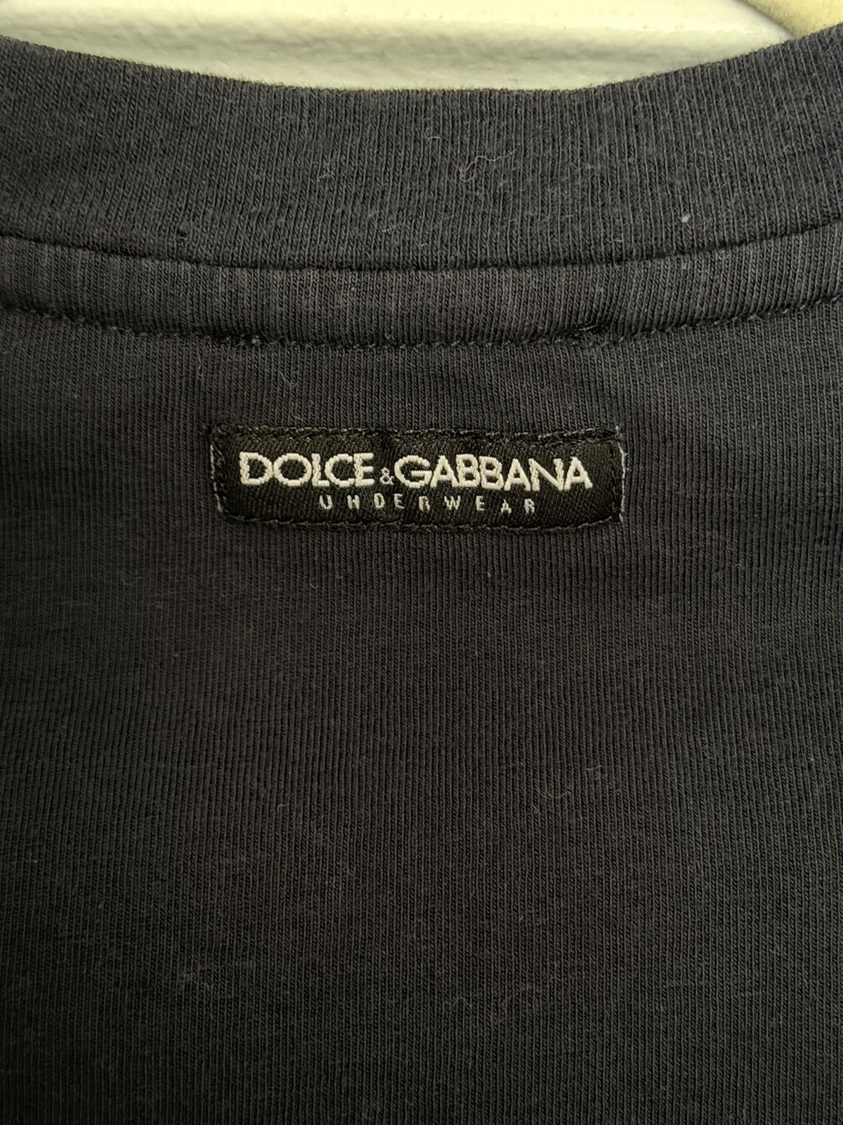 Dolce & Gabbana Dolce & Gabbana Men's Short Sleeve Navy T-Shirt XS Size US XS / EU 42 / 0 - 5 Thumbnail