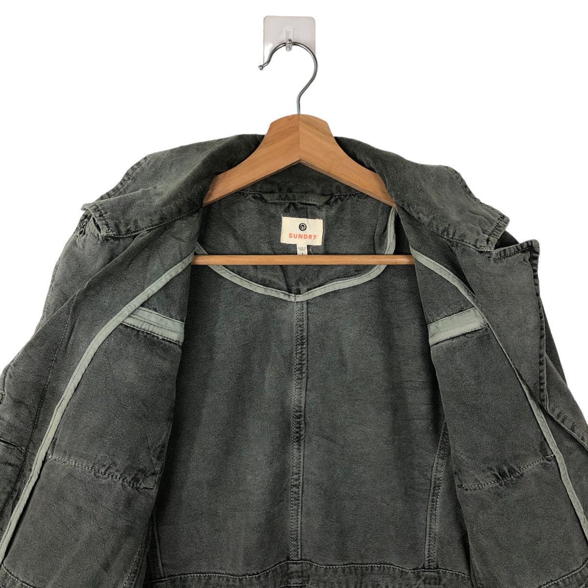 Japanese Brand VINTAGE HIKORY CHORE JACKET SUNDRY JAPAN ISSEY MIYAKE Size US M / EU 48-50 / 2 - 9 Thumbnail