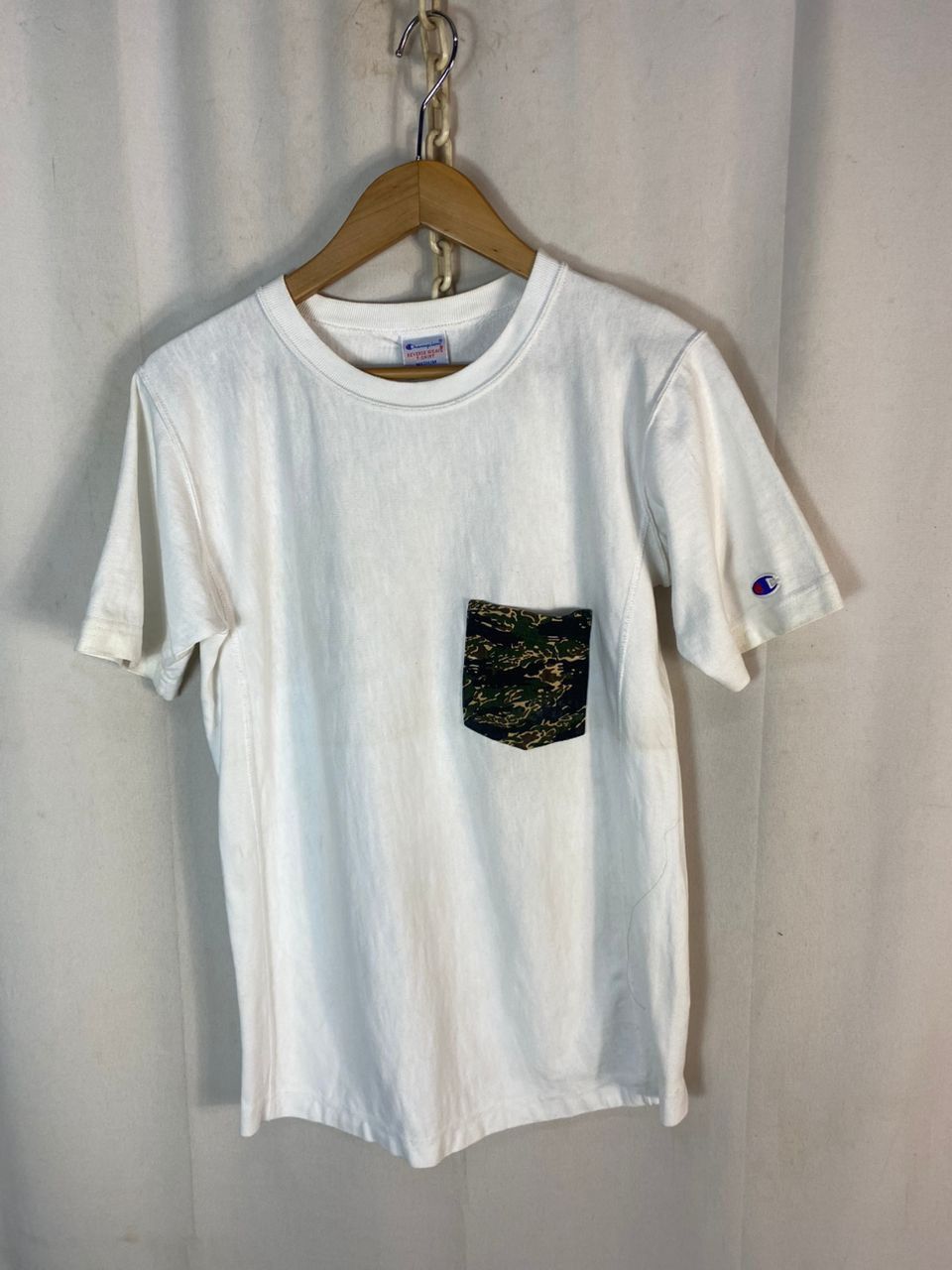 Champion Champion reverse weave tiger stripe pocket tshirt Size US S / EU 44-46 / 1 - 1 Thumbnail
