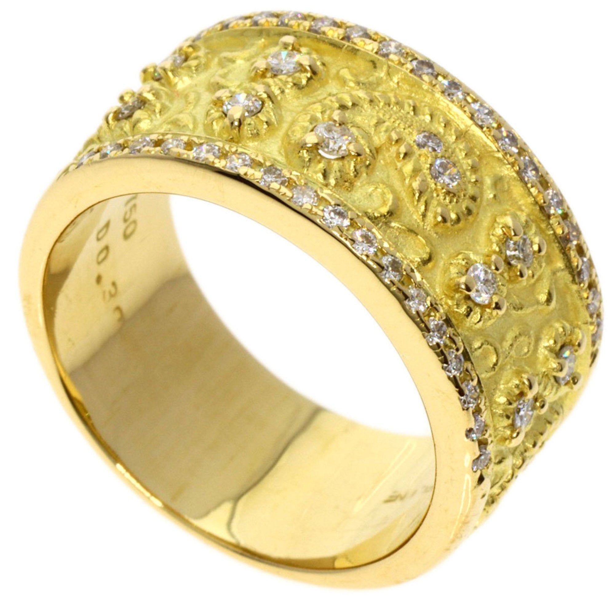 image of Celine Diamond Ring K18 Yellow Gold Women's