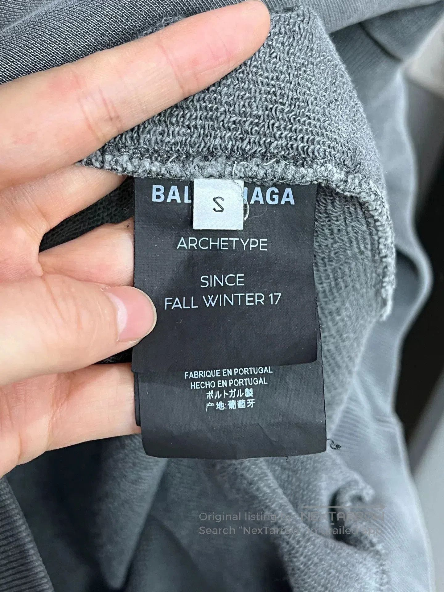 Balenciaga balenciaga gray hoodie with city design. Size US S / EU 44-46 / 1 - 3 Thumbnail