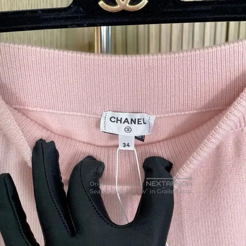 Chanel Chanel Pink Cashmere Spring Pants for Women . Size 23" - 7 Thumbnail