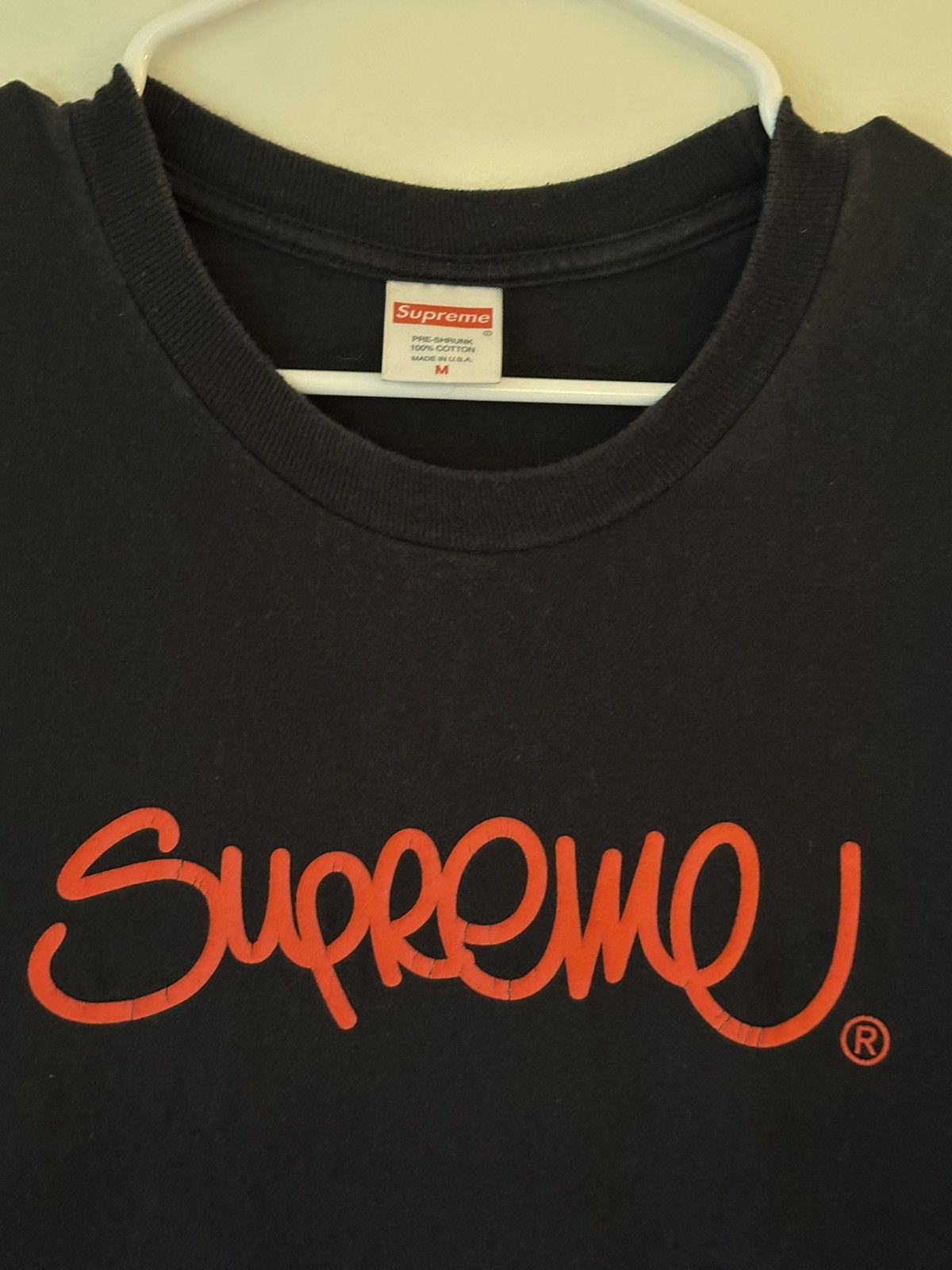 Supreme Supreme Handstyle Tee Size US M / EU 48-50 / 2 - 2 Thumbnail